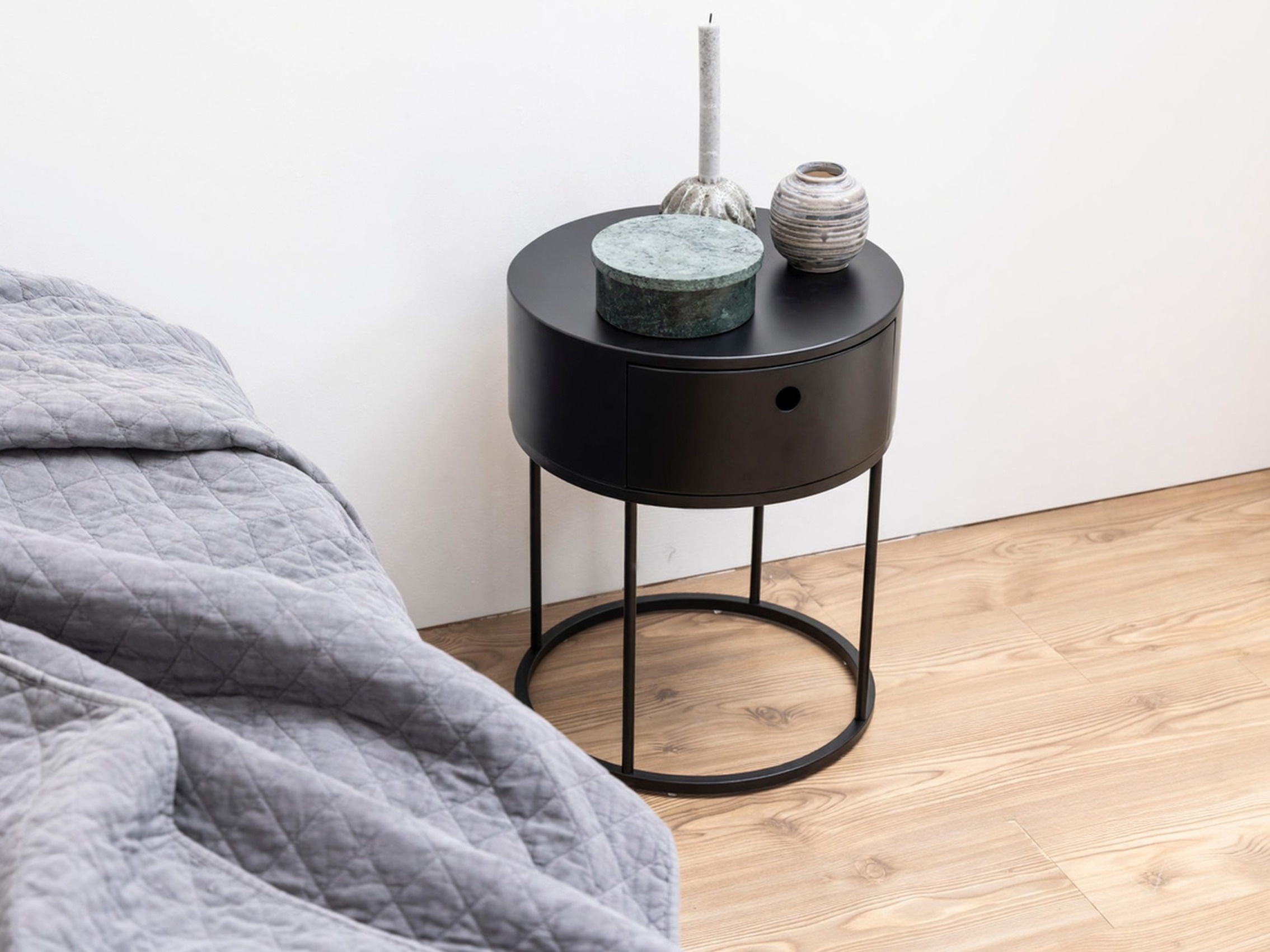 Beistelltisch Norsica 595 (Schwarz)