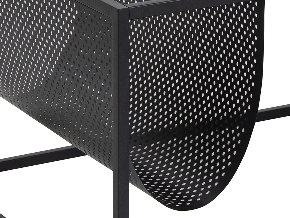 Couchtisch Norsica Sevferi 130 (Esche schwarz + Schwarz)