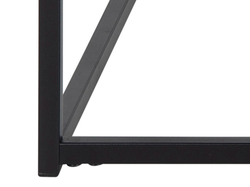 Couchtisch Norsica Sevferi 130 (Esche schwarz + Schwarz)