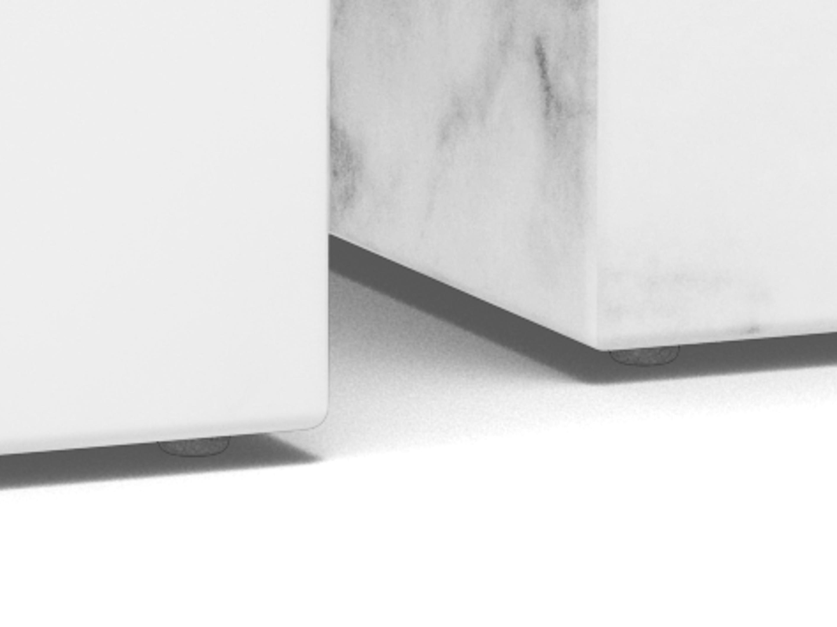 Couchtischset Norsica 603 (Weißer Marmor)