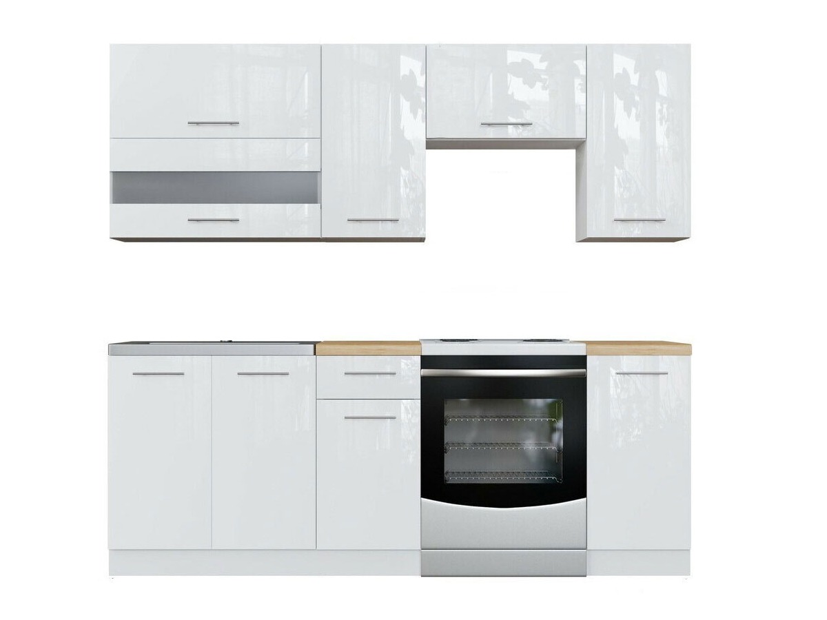 Modulares Küchenset Tiffa White 117