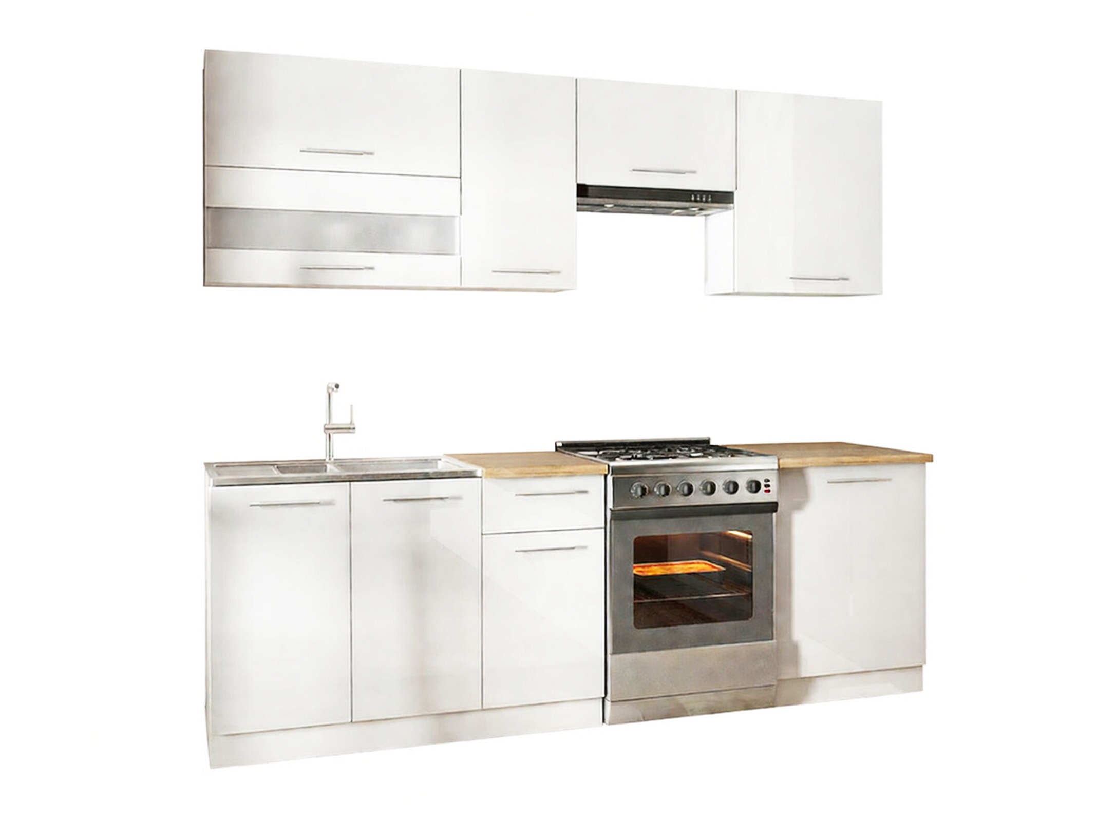 Modulares Küchenset Tiffa White 119