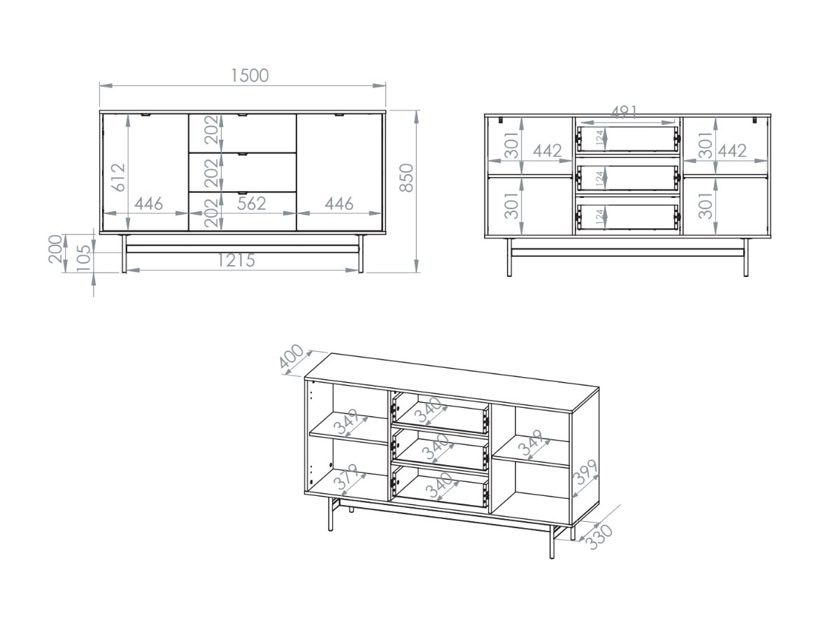Kommoden Morsero 104