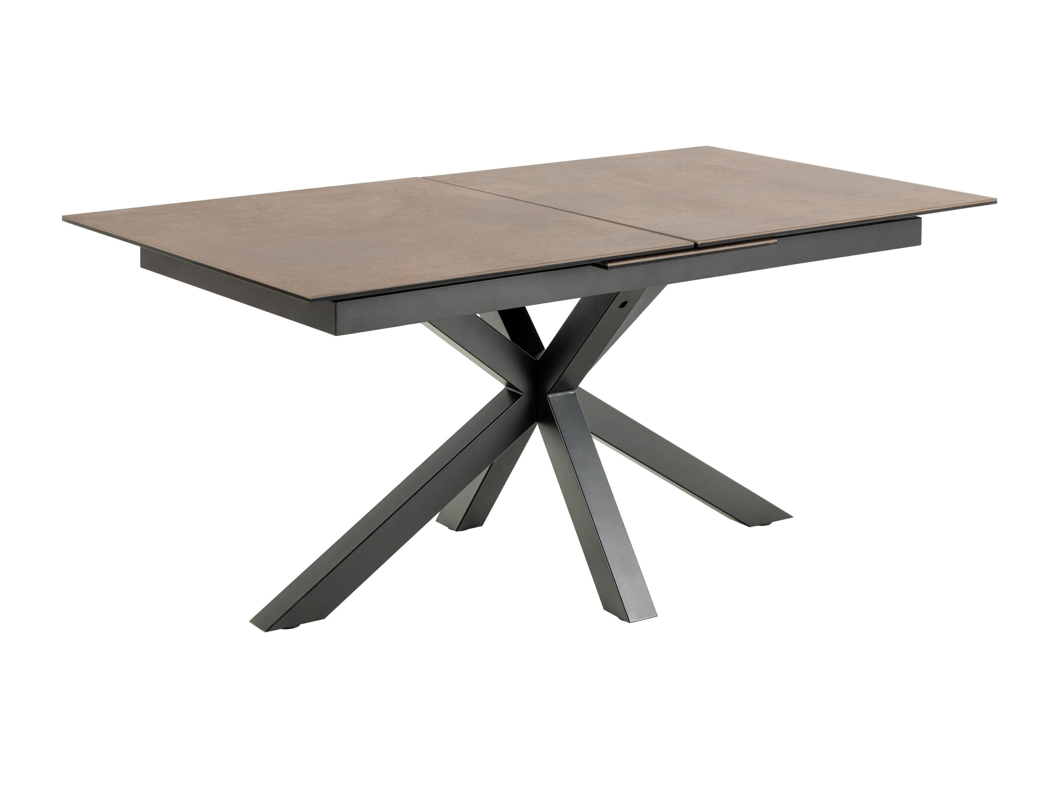 Tisch Norsica 676 (Schwarz + Braun)