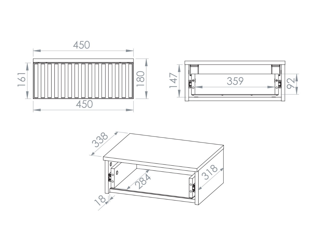 Nachttisch Marmeli 131