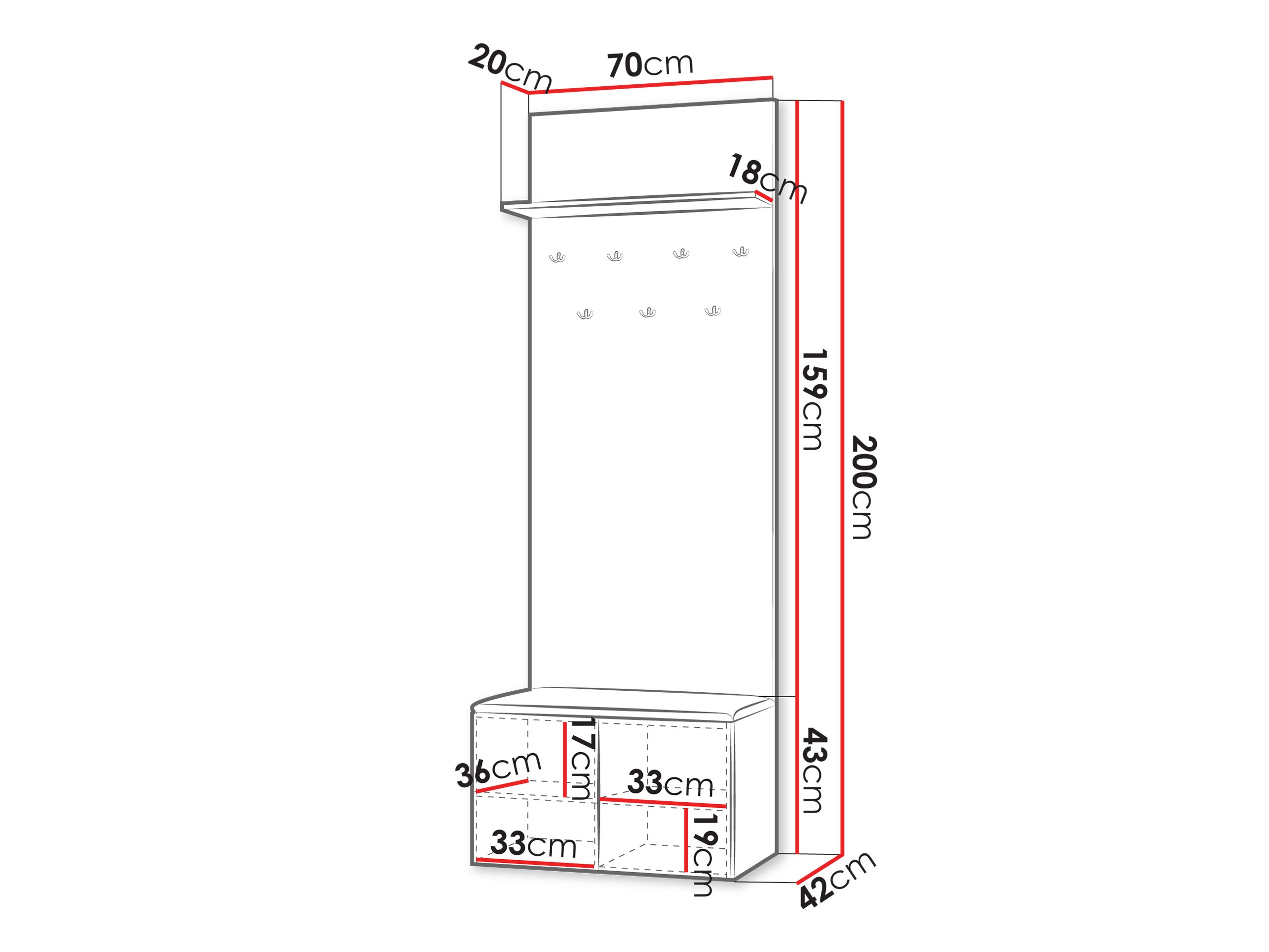 Flurgarnitur Comfivo 561