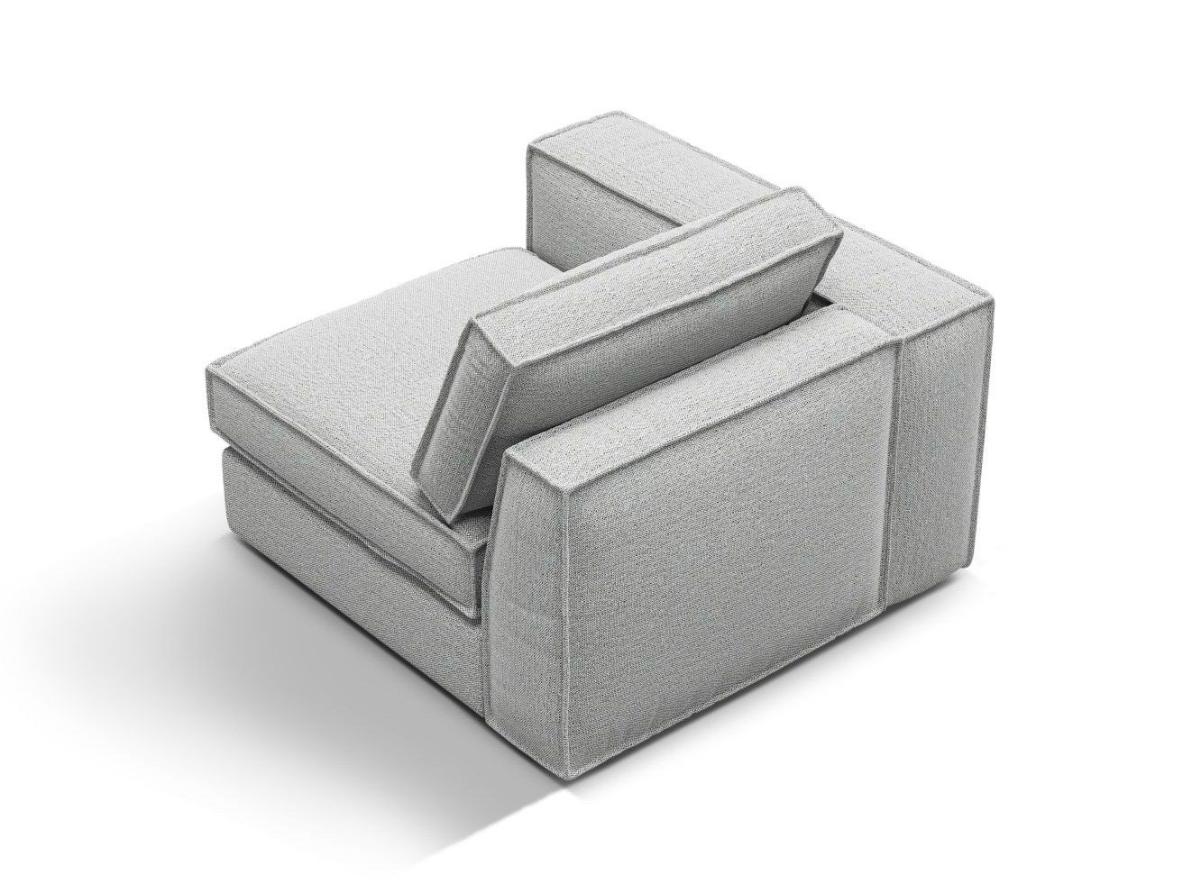 Modulare Sitzgruppe Dalodei 102 (Babel Light grey)