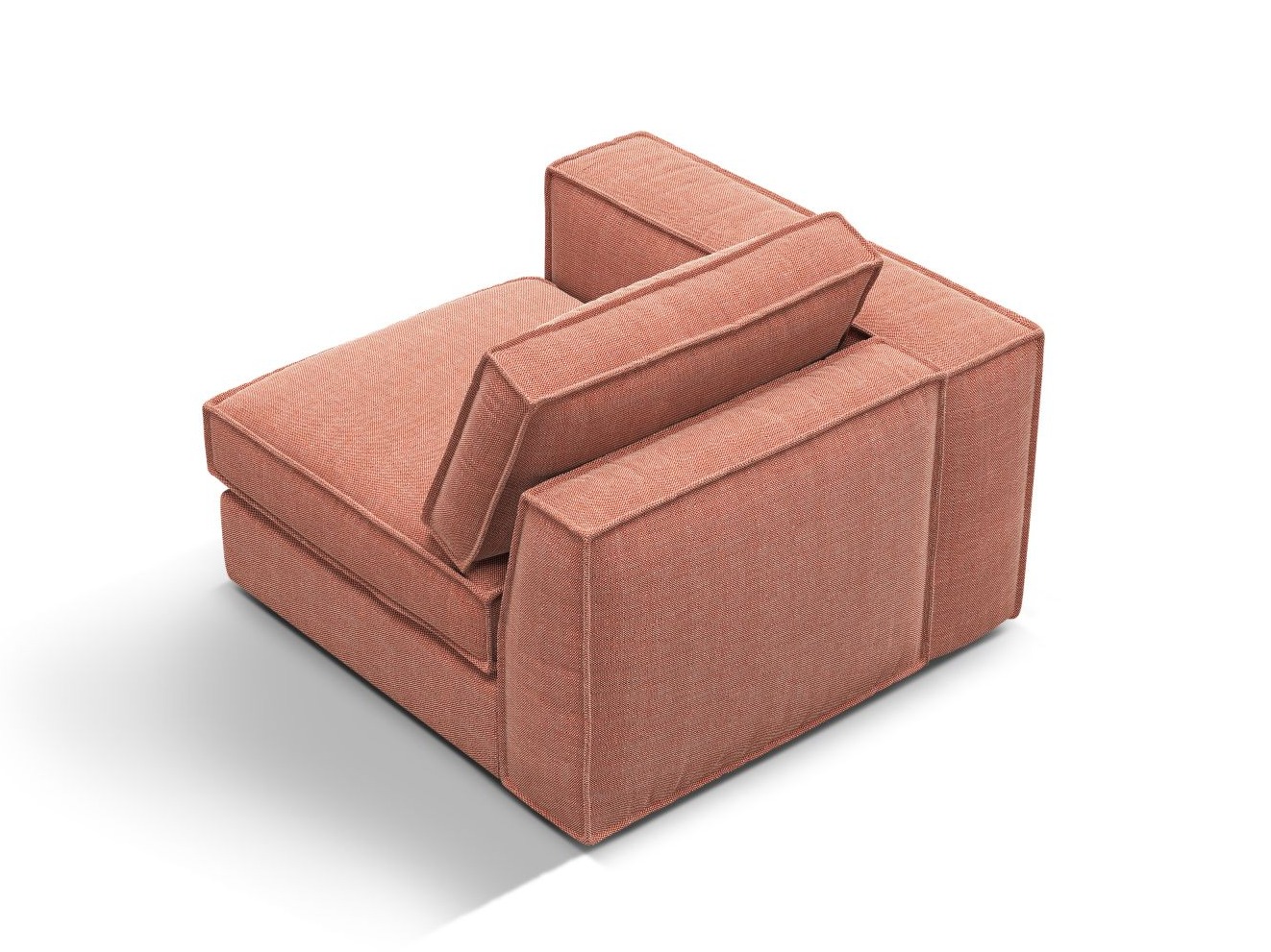 Modulare Sitzgruppe Dalodei 102 (Babel Red)