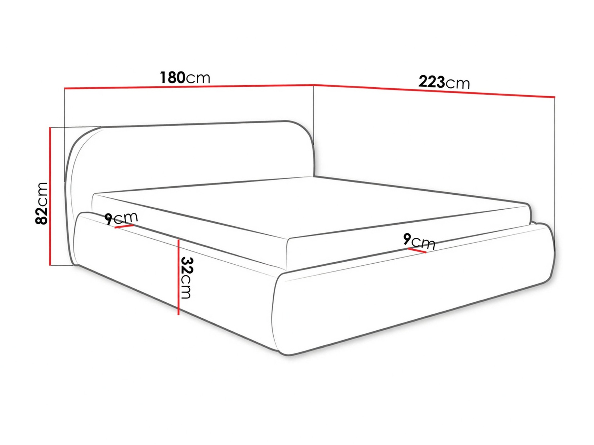 Bett TrendyNest Verbio (Lambi 03)