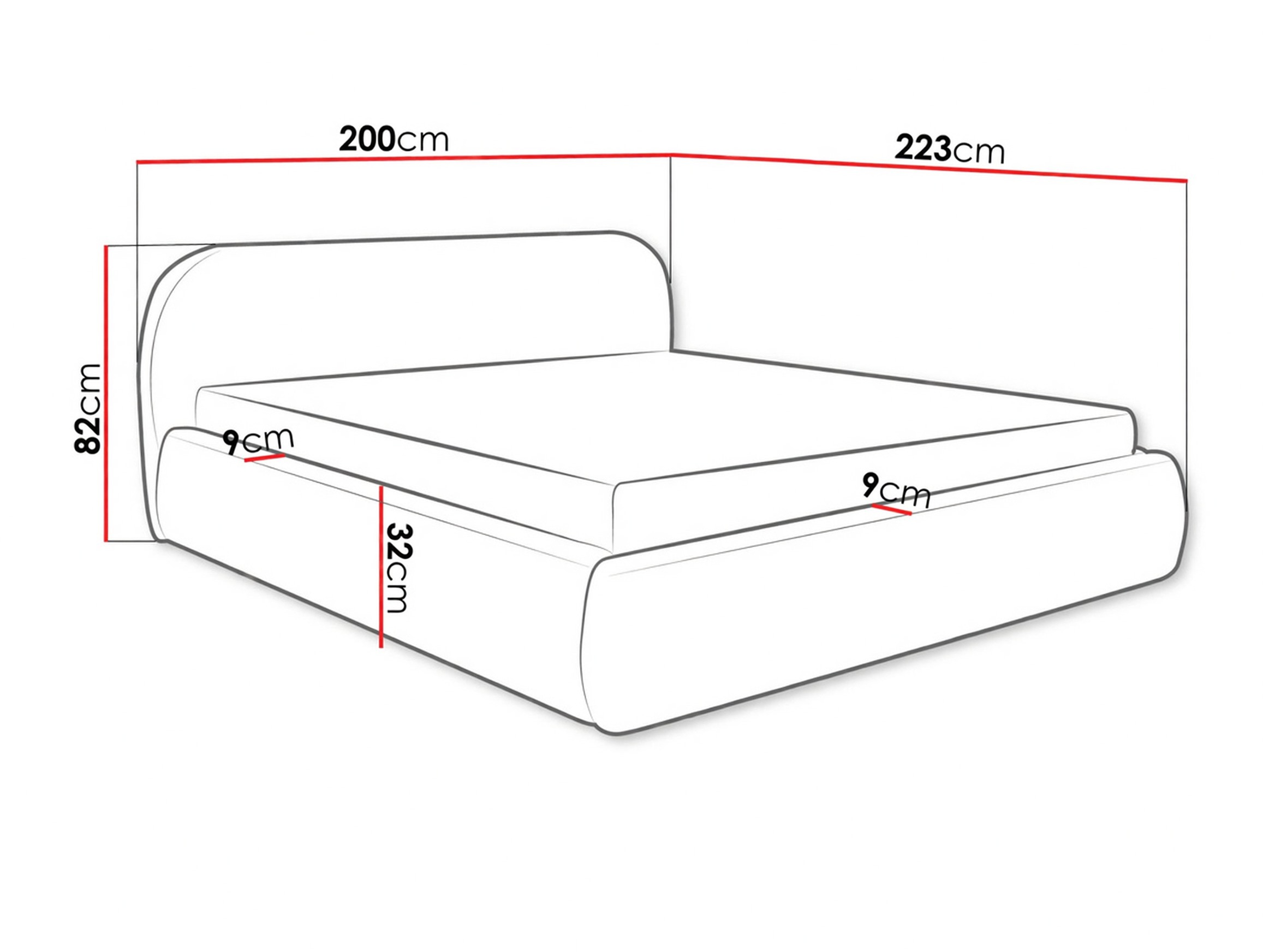 Bett TrendyNest Verbio (Lambi 03)