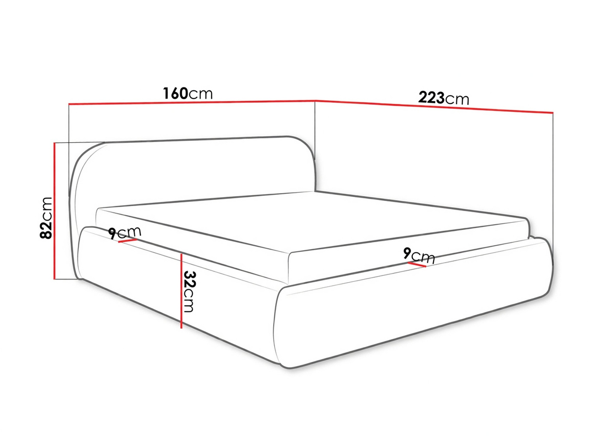 Bett TrendyNest Verbio (Lambi 04)