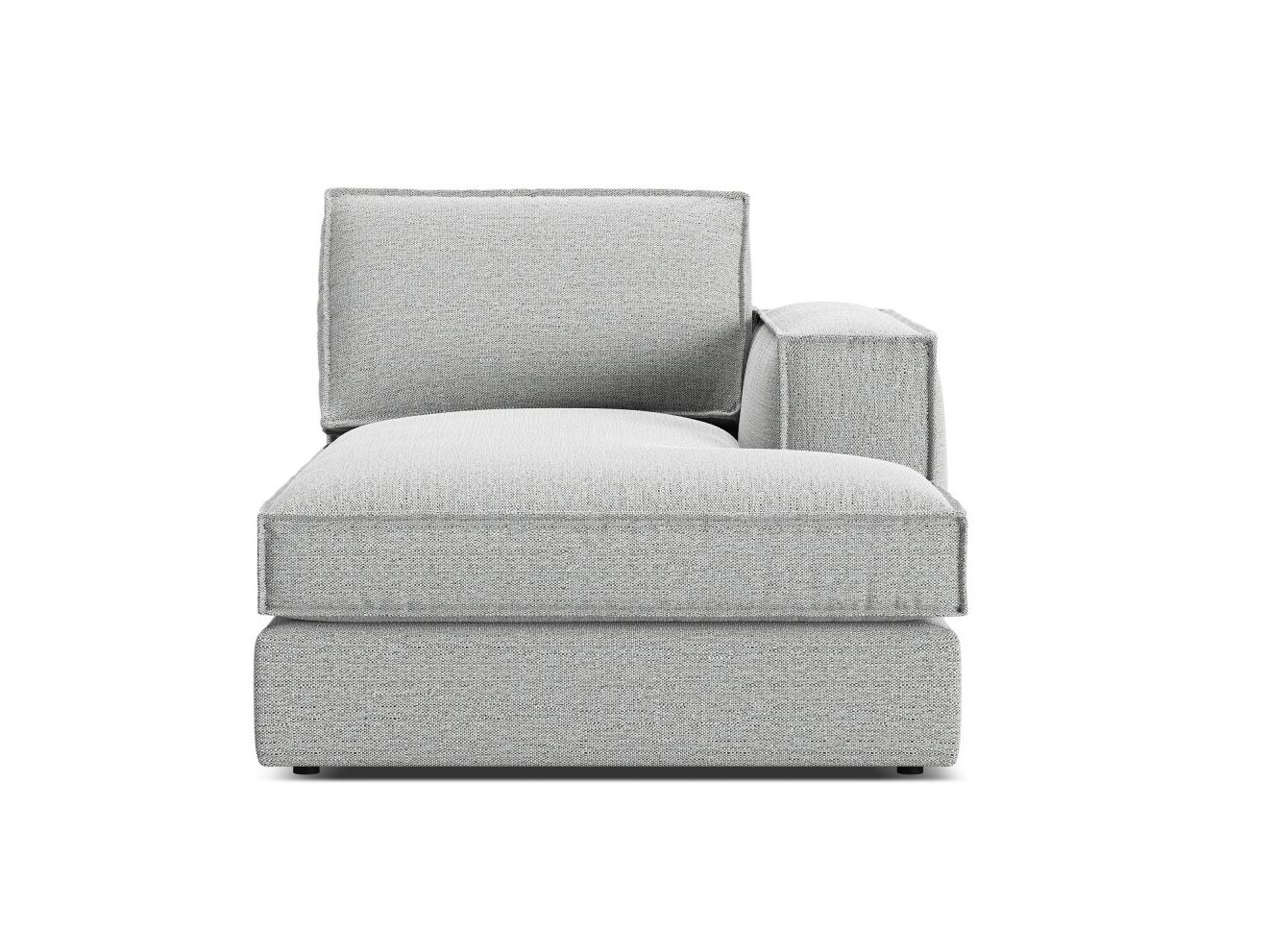 Chaiselongue Dalodei 104 (Babel Hellgrau)