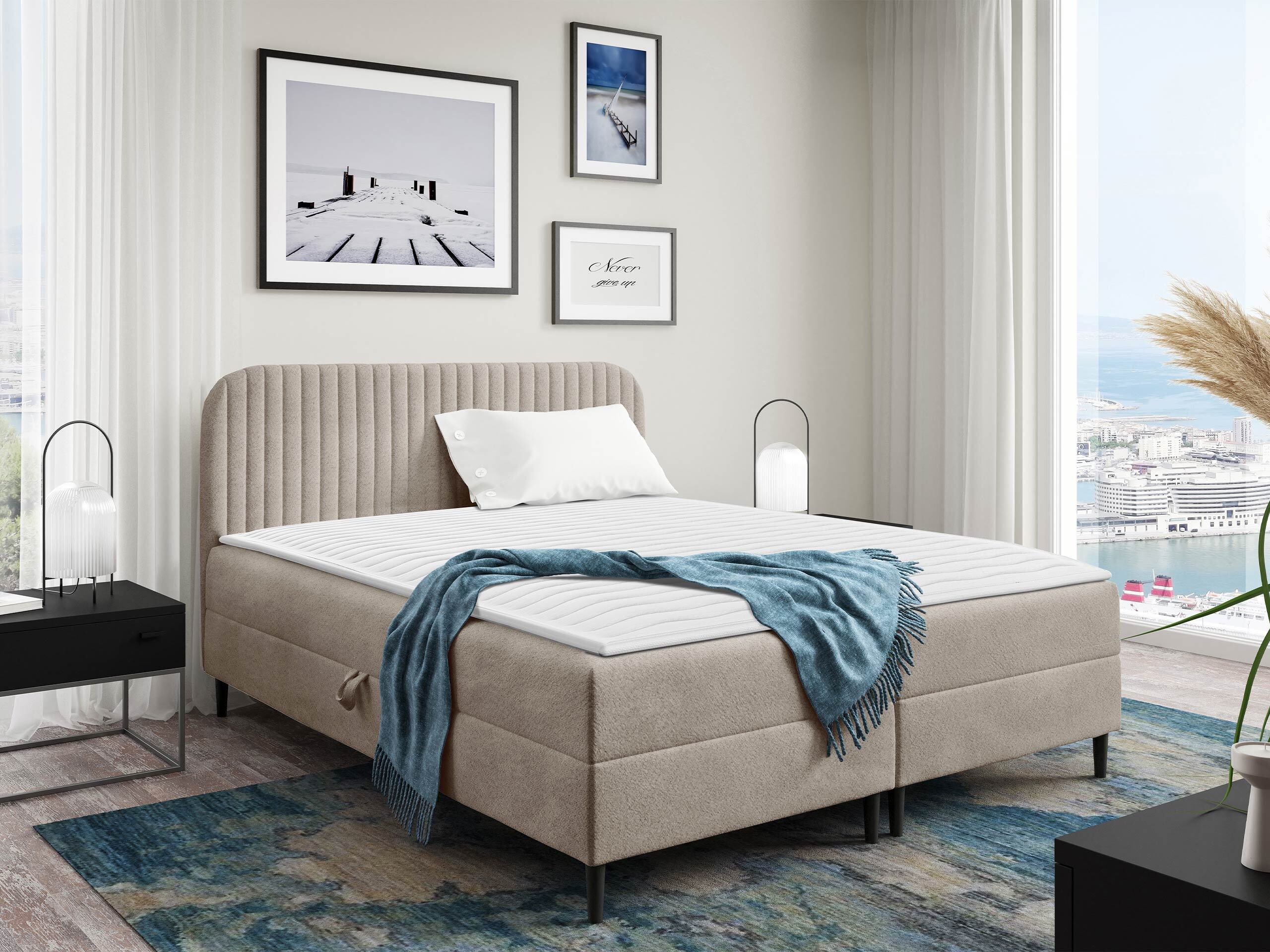 Boxspringbett Rivus (Coral 50)