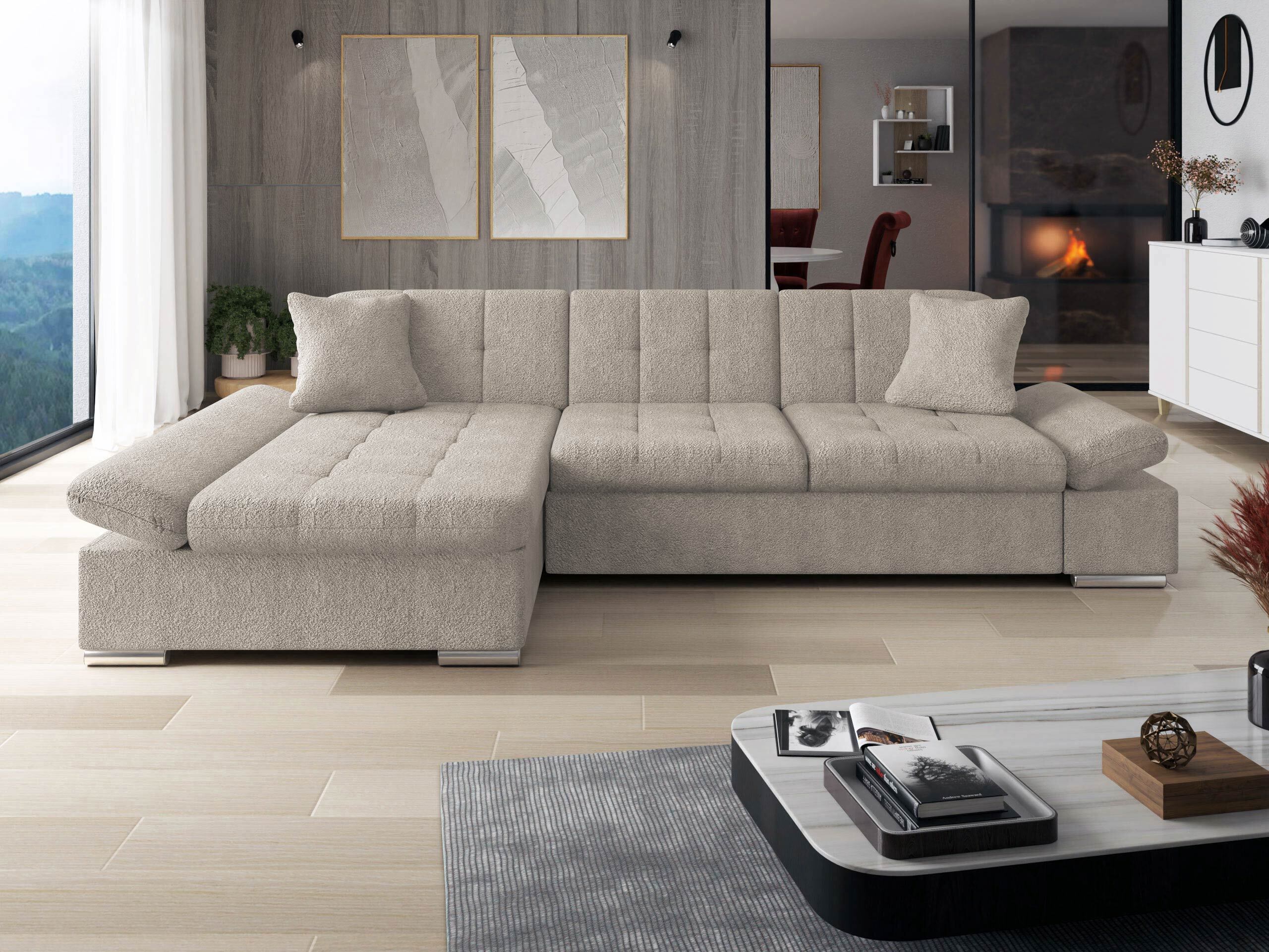 Ecksofa Comfivo Sanitas I (Coral 50)