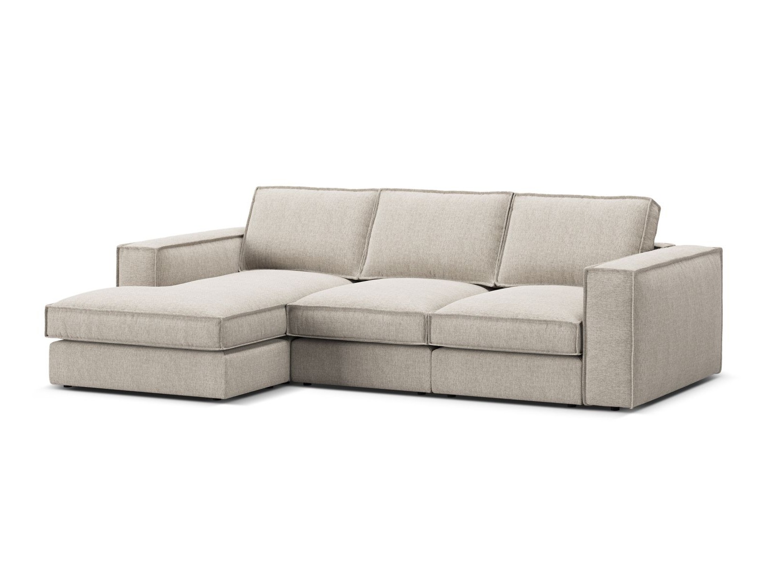 Modulares Ecksofa Dalodei 110 (Babel Sand)