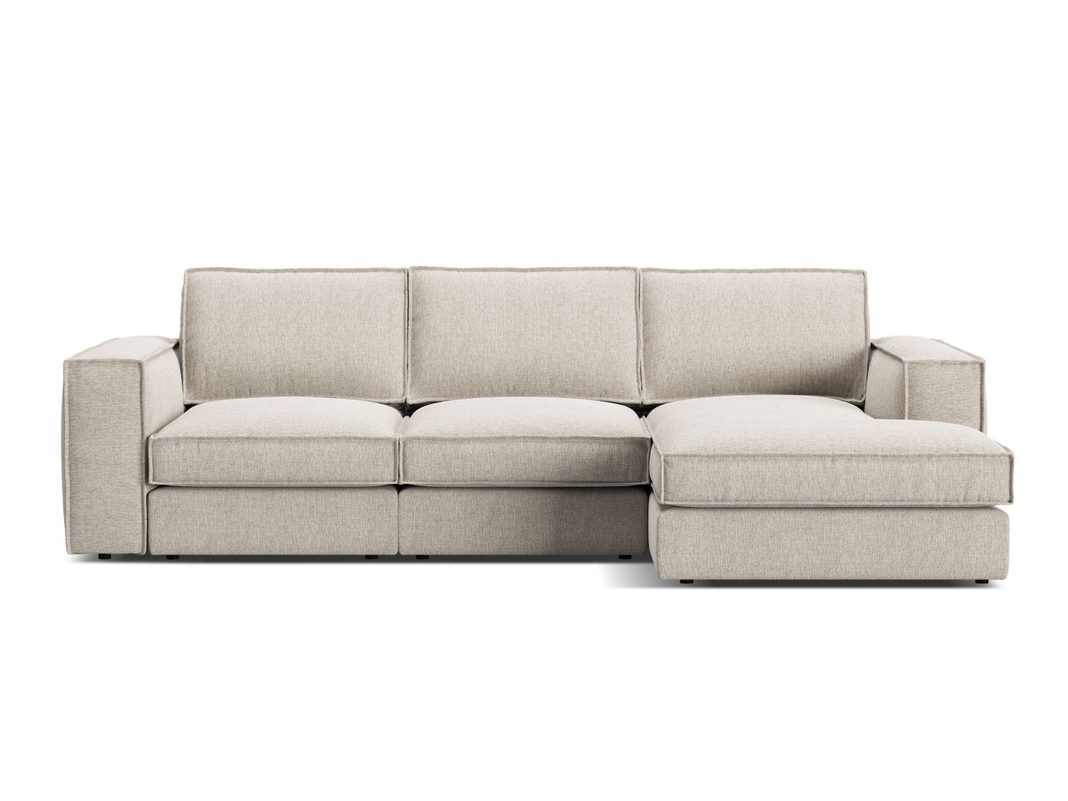 Modulares Ecksofa Dalodei 110 (Babel Sand)