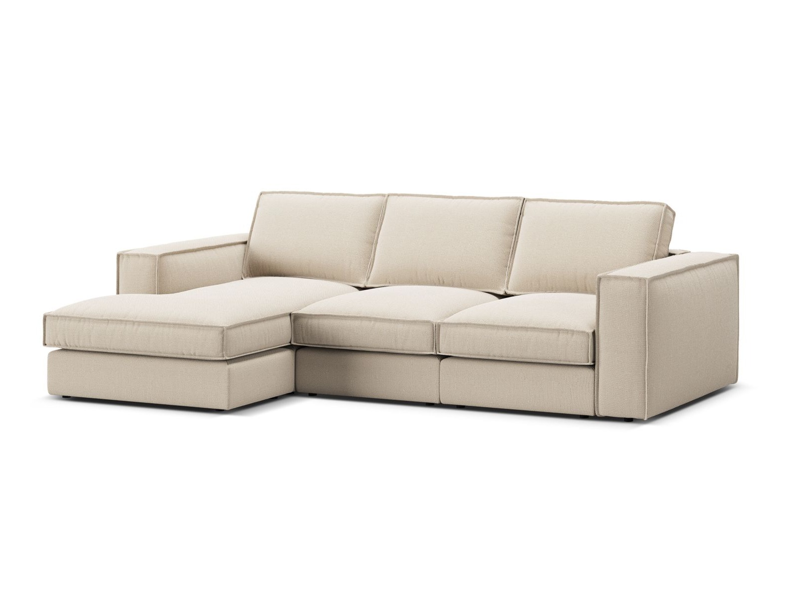 Modulares Ecksofa Dalodei 110 (Babel Toffee)