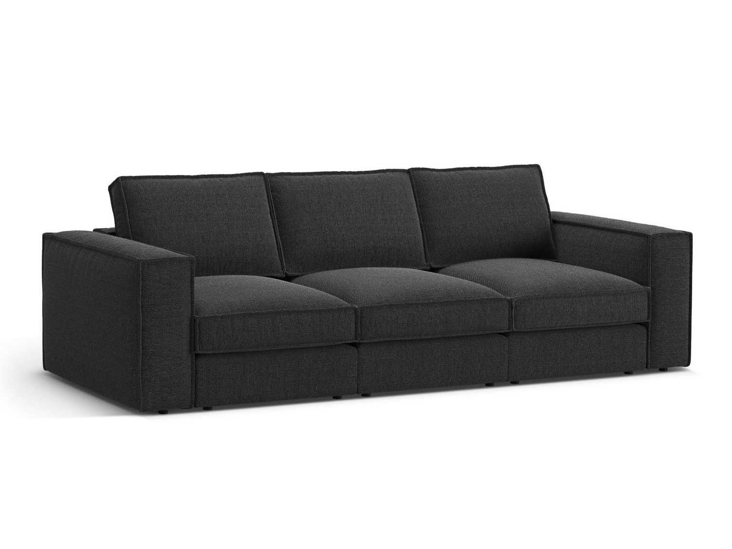 Modulares Sofa Dalodei 109 (Babel Black)