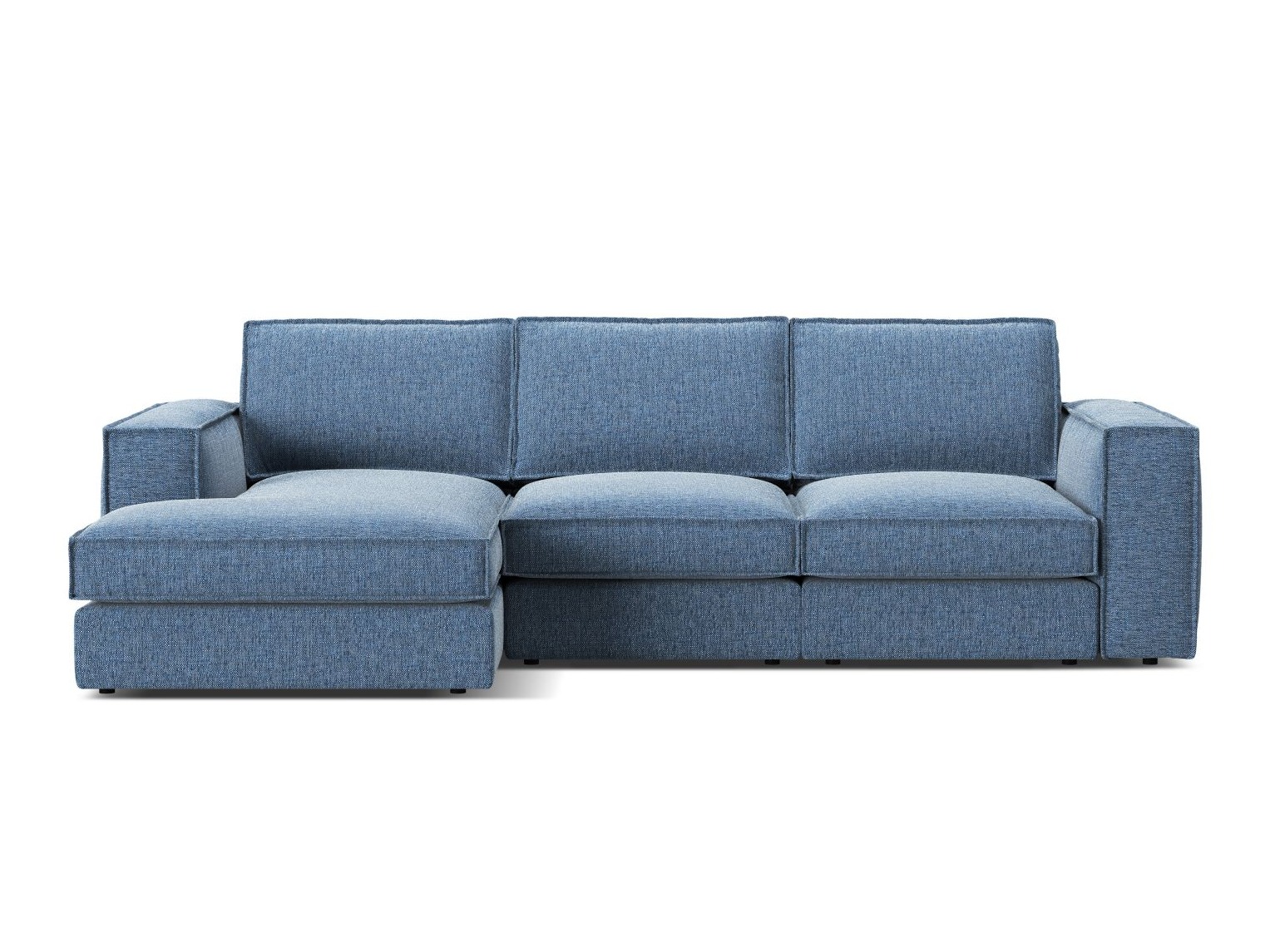 Modulares Ecksofa Dalodei 110 (Babel Blue)