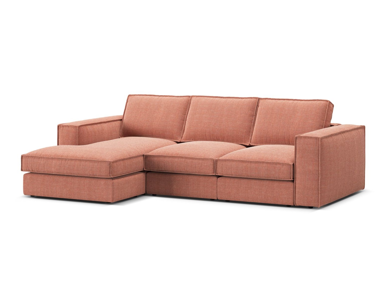 Modulares Ecksofa Dalodei 110 (Babel Red)