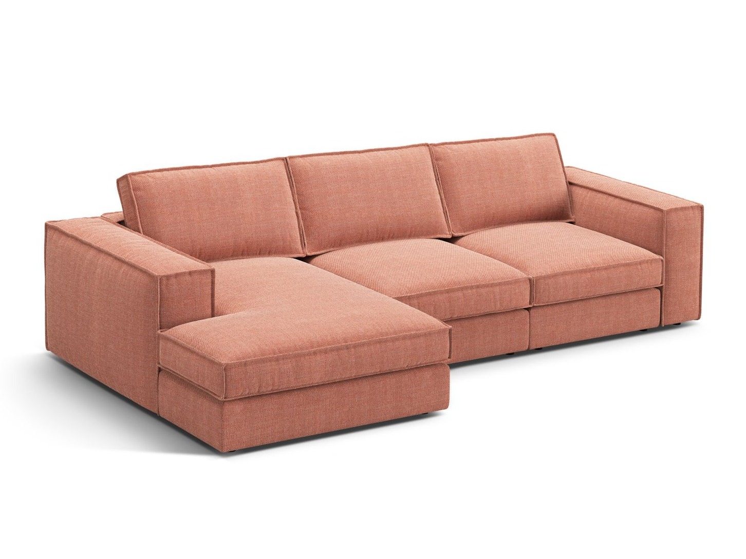 Modulares Ecksofa Dalodei 110 (Babel Red)