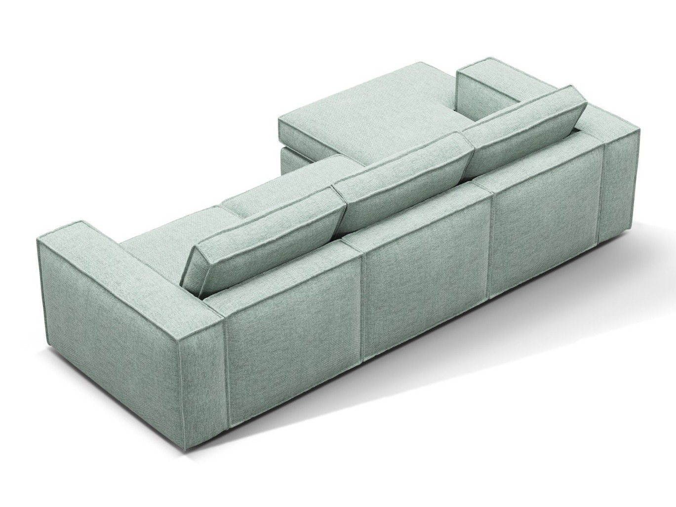 Modulares Ecksofa Dalodei 110 (Babel Safira)