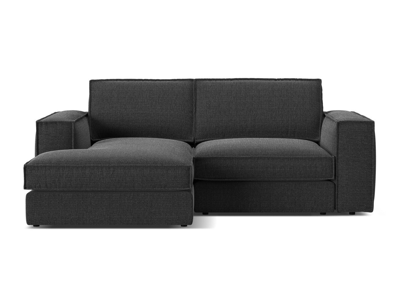 Modulares Ecksofa Dalodei 111 (Babel Black)