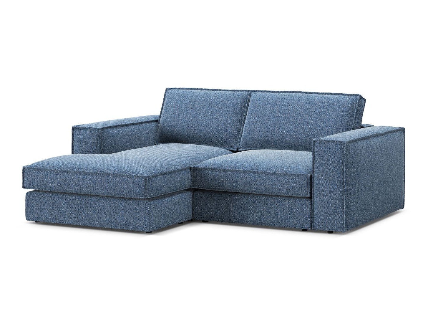 Modulares Ecksofa Dalodei 111 (Babel Blue)