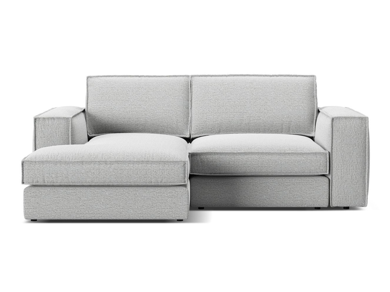 Modulares Ecksofa Dalodei 111 (Babel Light grey)