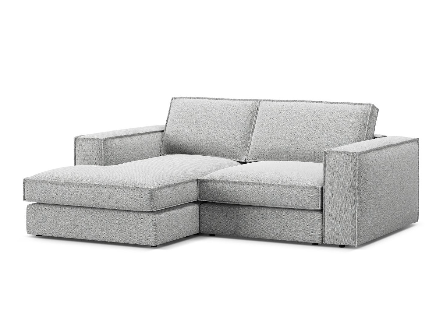 Modulares Ecksofa Dalodei 111 (Babel Light grey)