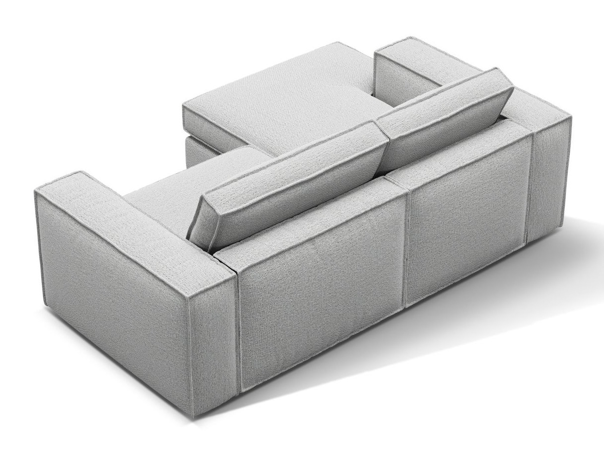 Modulares Ecksofa Dalodei 111 (Babel Light grey)