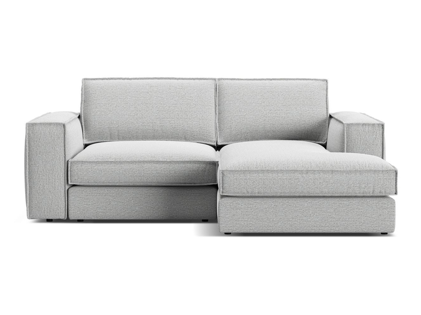 Modulares Ecksofa Dalodei 111 (Babel Light grey)