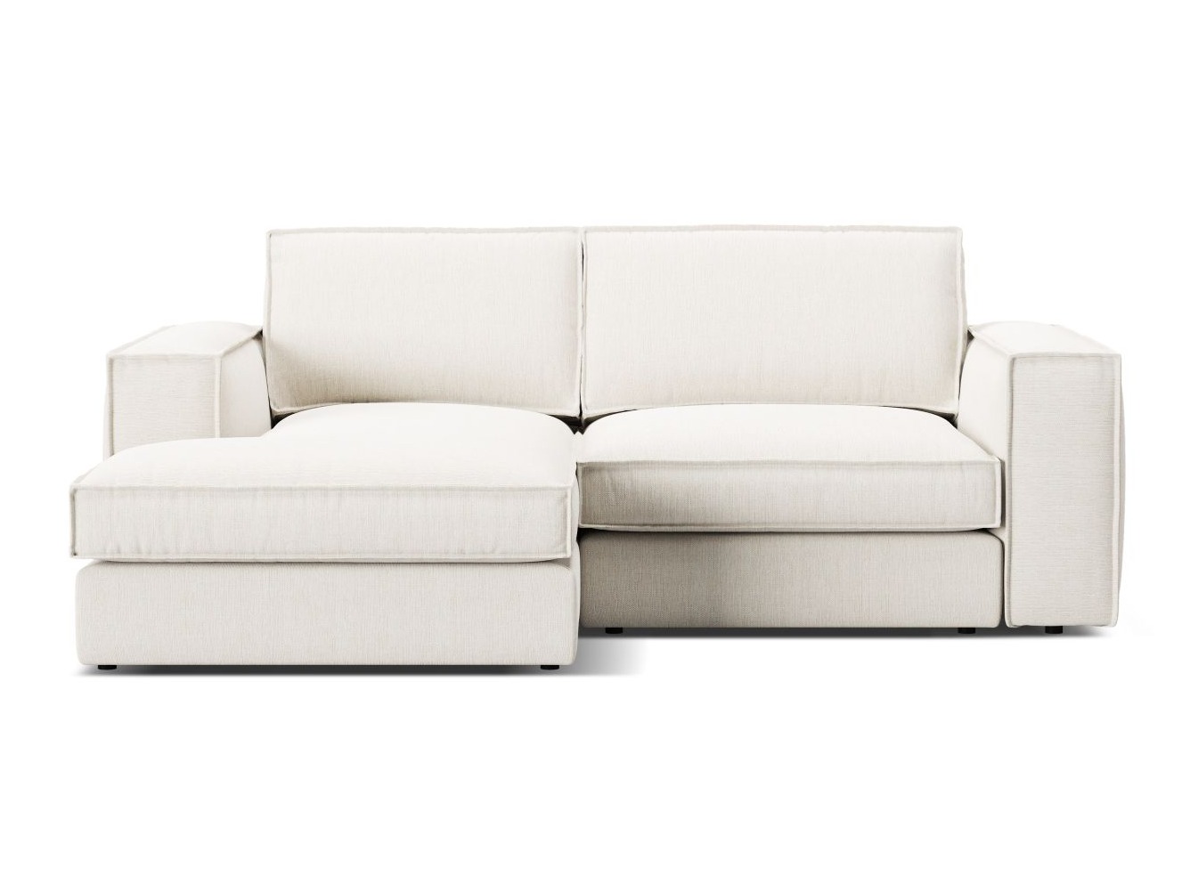Modulares Ecksofa Dalodei 111 (Babel White)