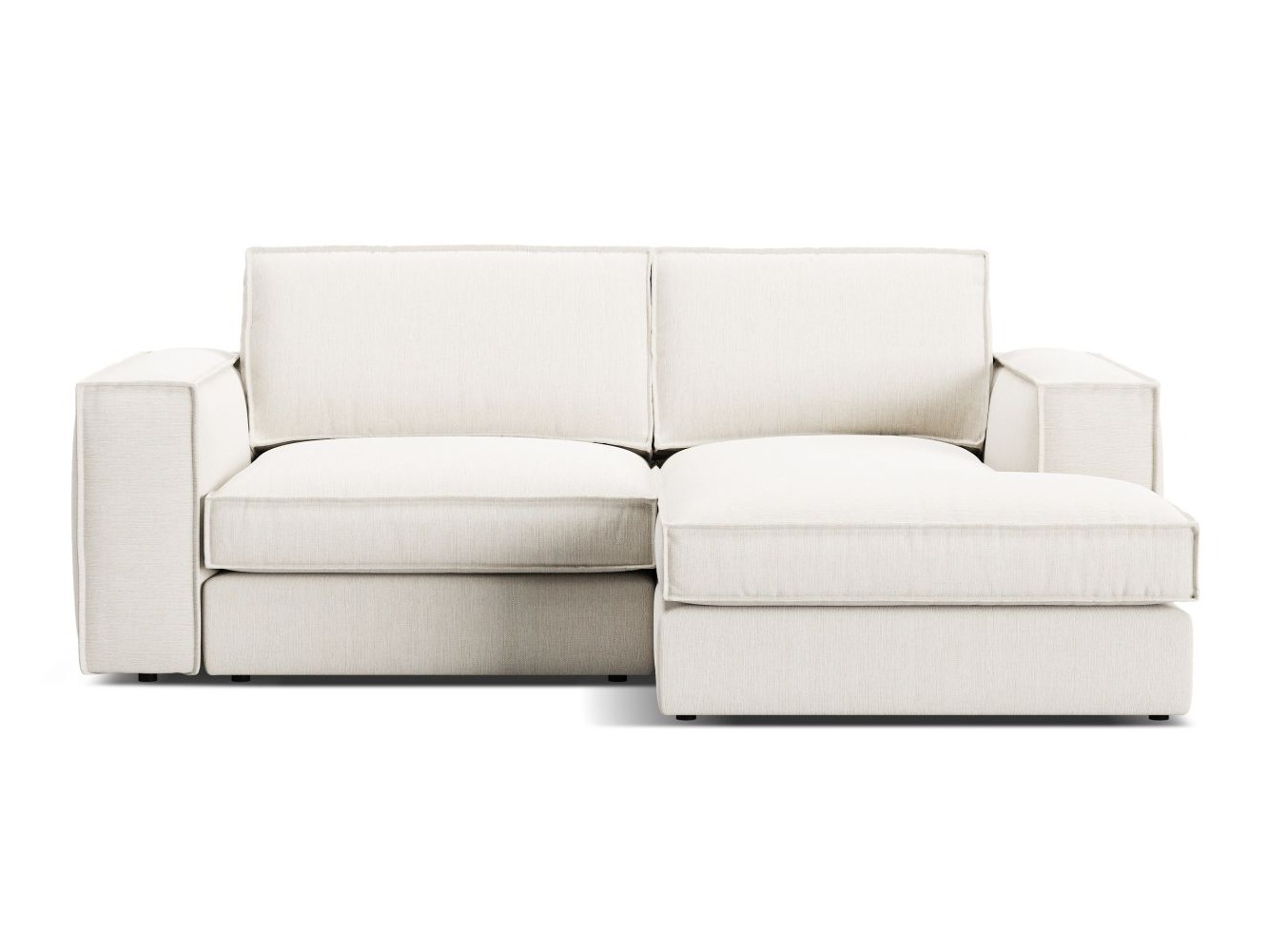 Modulares Ecksofa Dalodei 111 (Babel White)