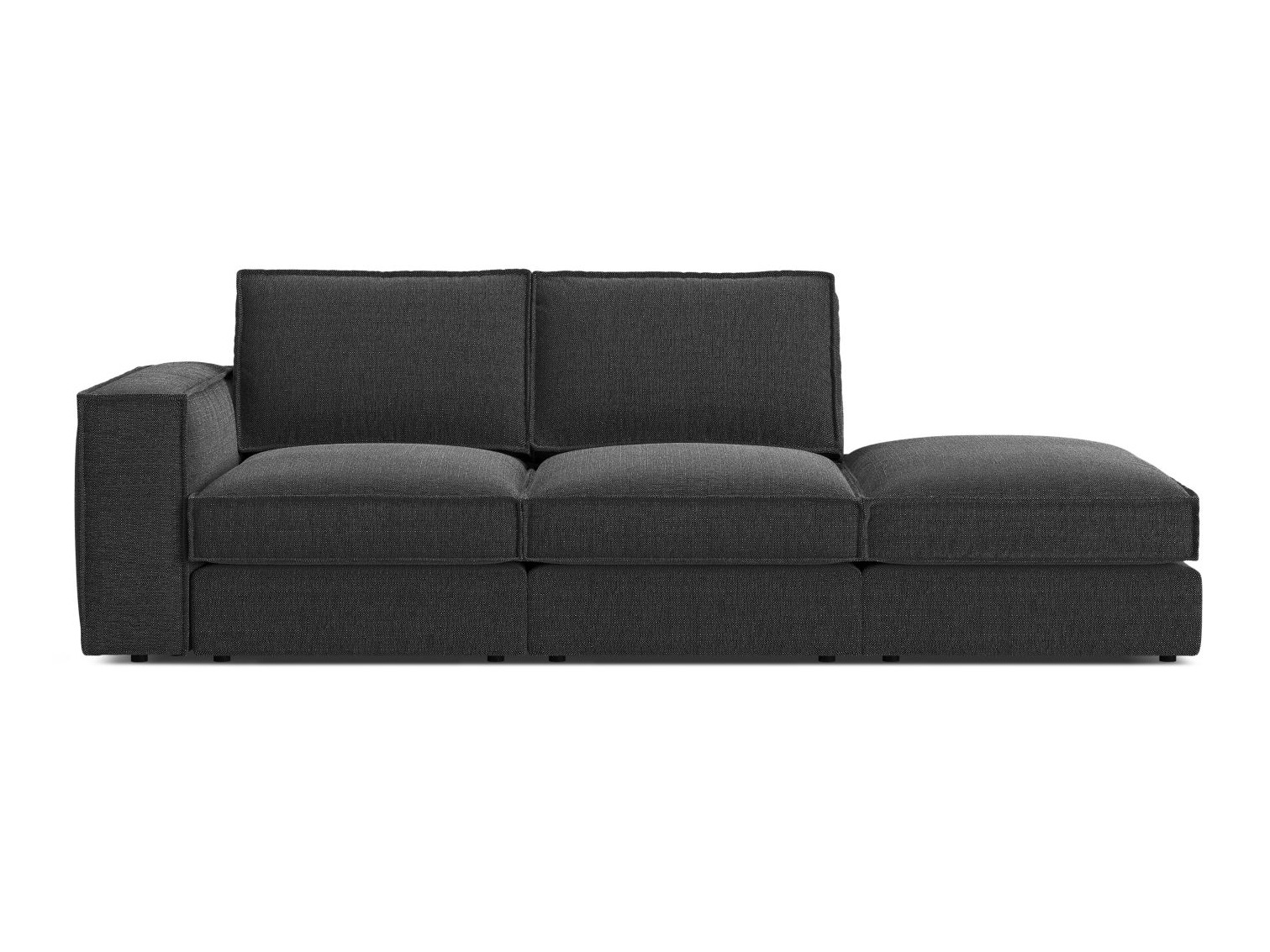 Modulares Sofa Dalodei 112 (Babel Black)