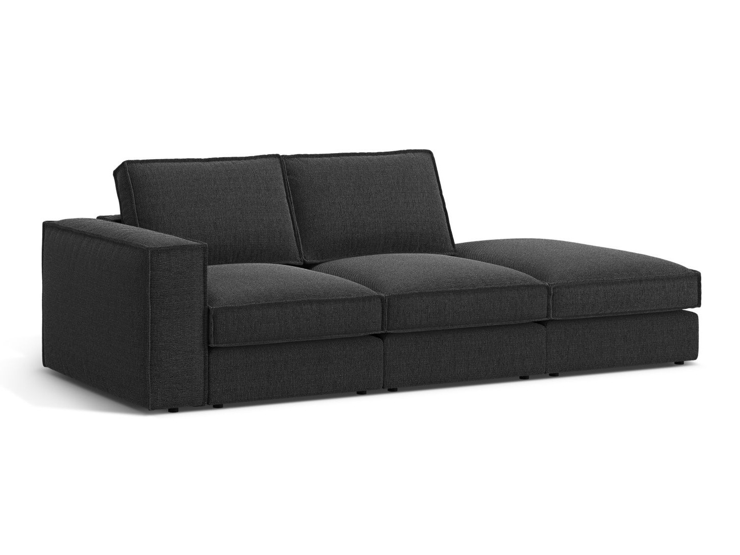 Modulares Sofa Dalodei 112 (Babel Black)