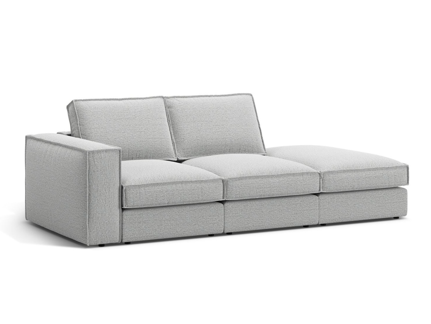 Modulares Sofa Dalodei 112 (Babel Light grey)
