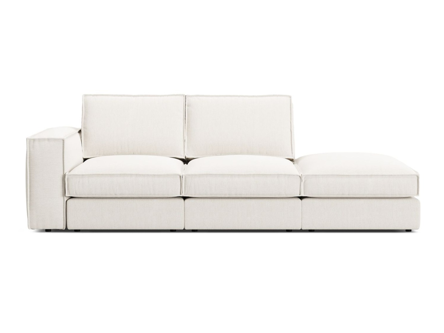 Modulares Sofa Dalodei 112 (Babel White)