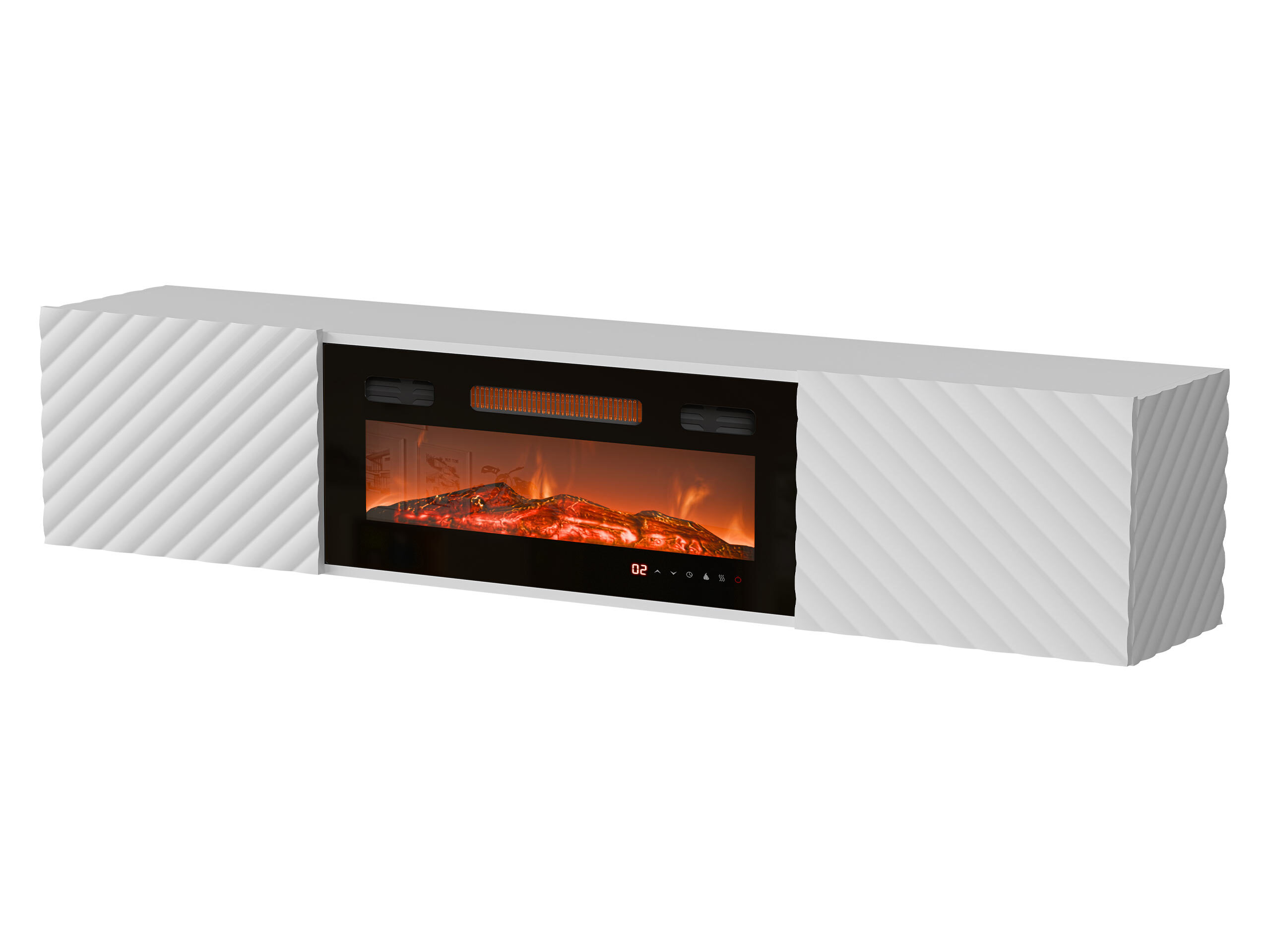 TV-Möbel Charlotte 207 (Weiß)