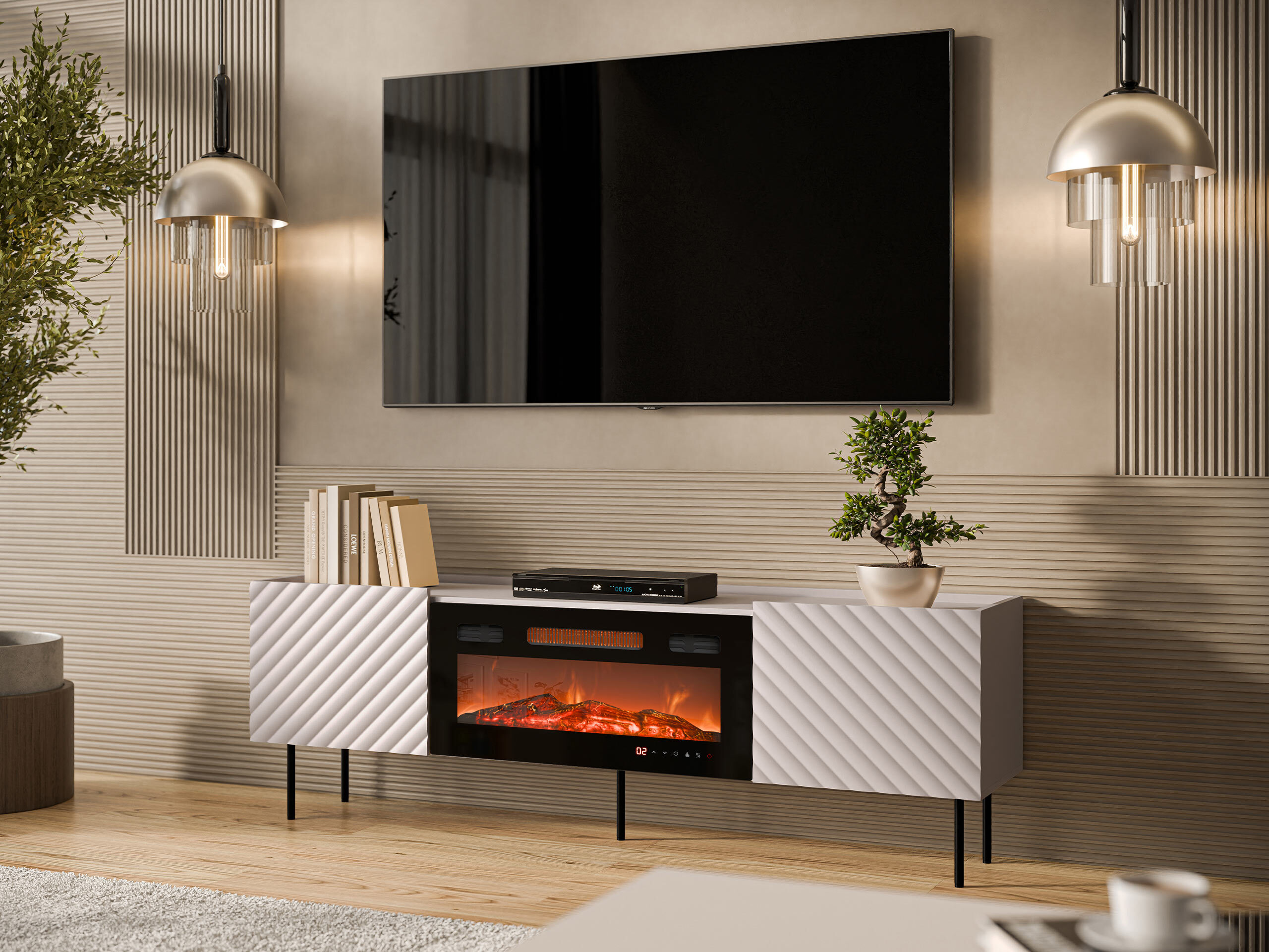 TV-Möbel Sillen III (Kaschmir)