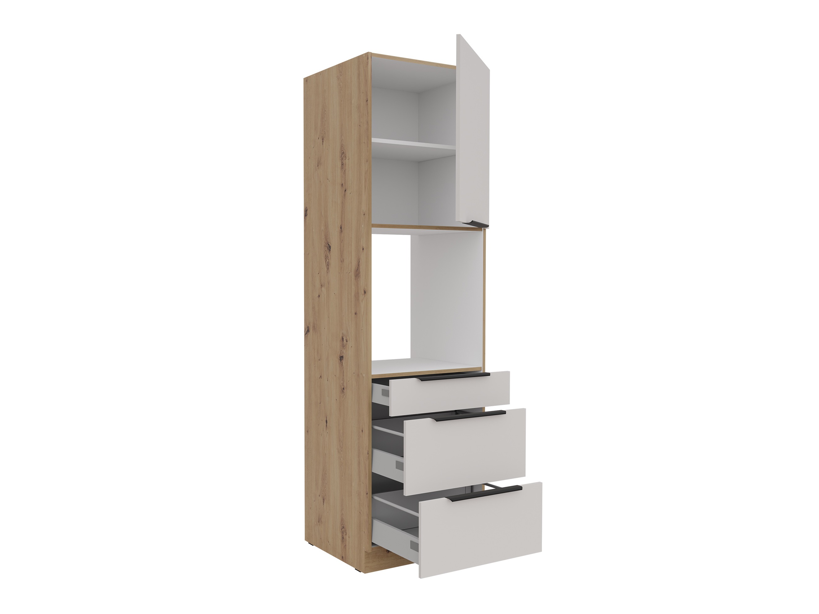 Modularer Schrank für Einbaugeräte Sole 135