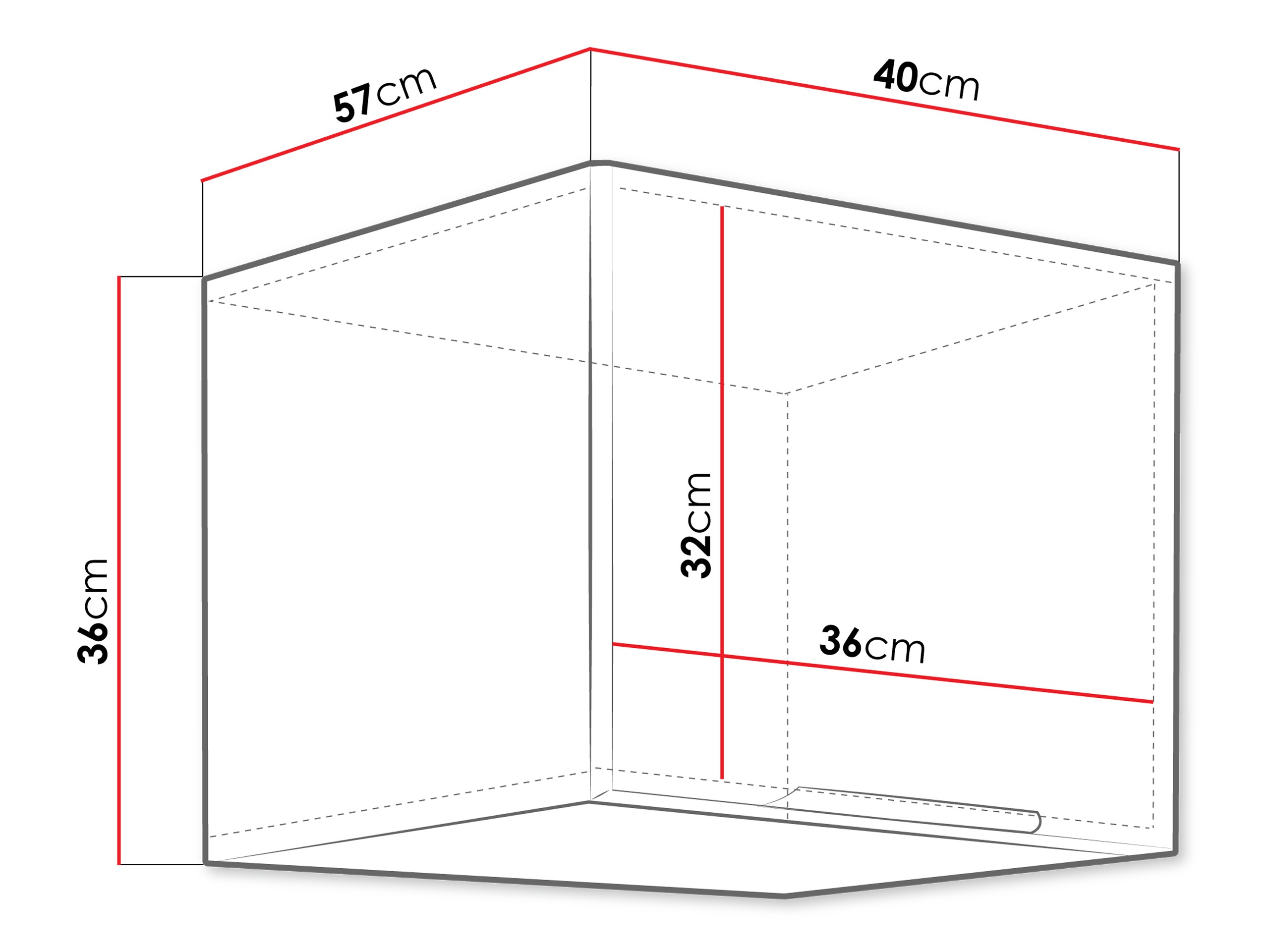 Modularer Wandschrank Sole 127