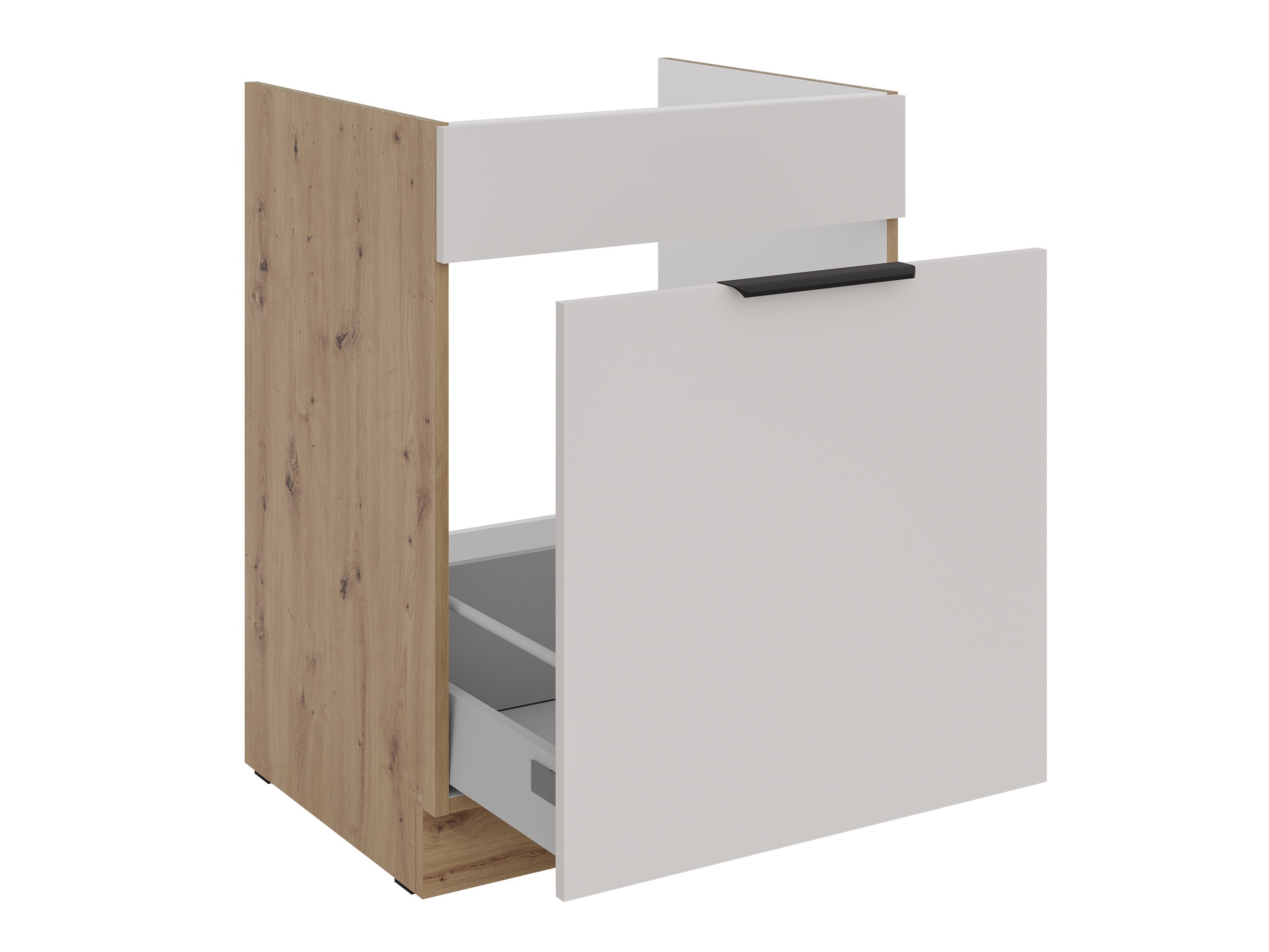 Modularer Waschbeckenunterschrank mit Schublade Sole 141