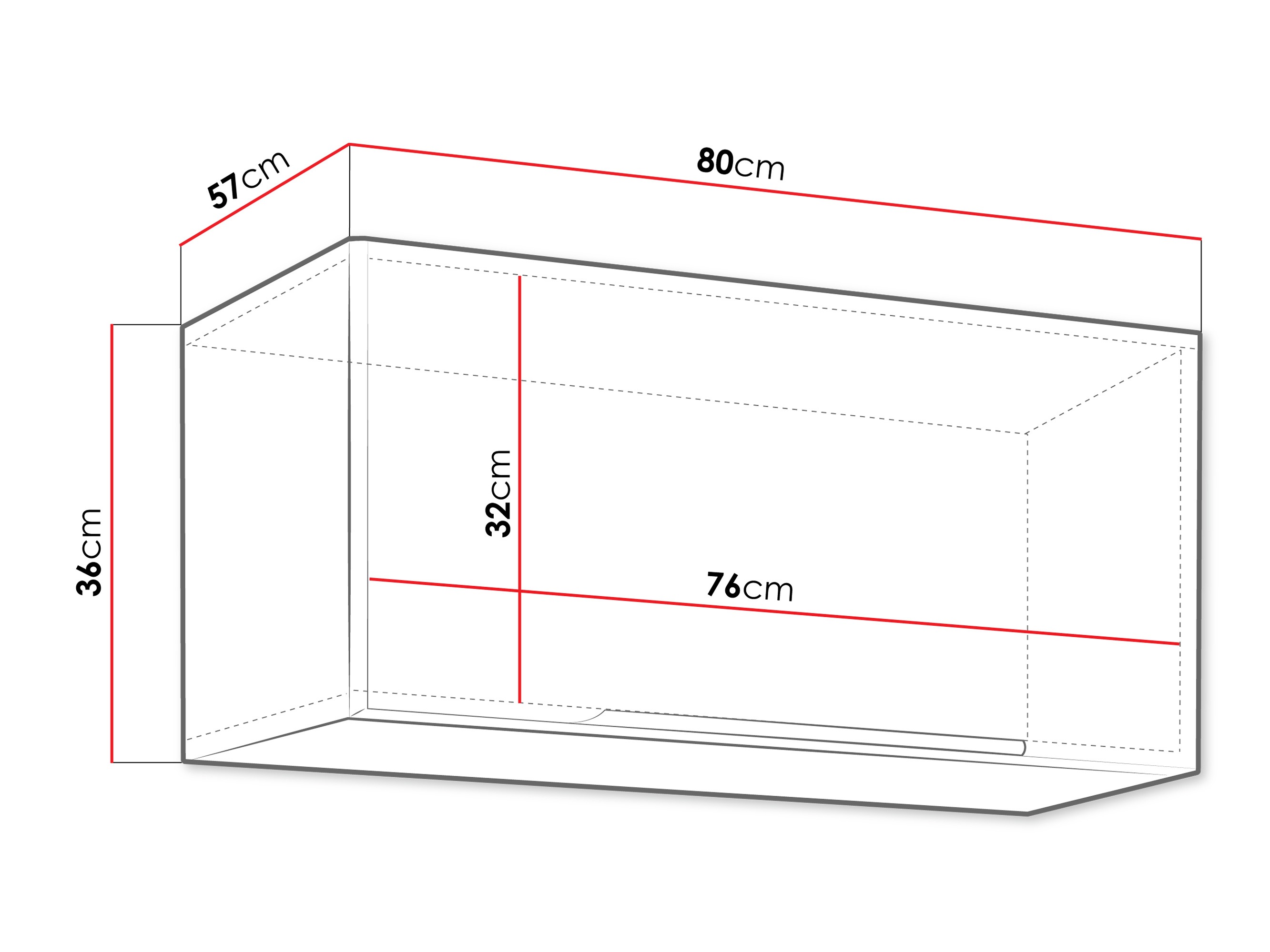 Modularer Wandschrank Sole 150