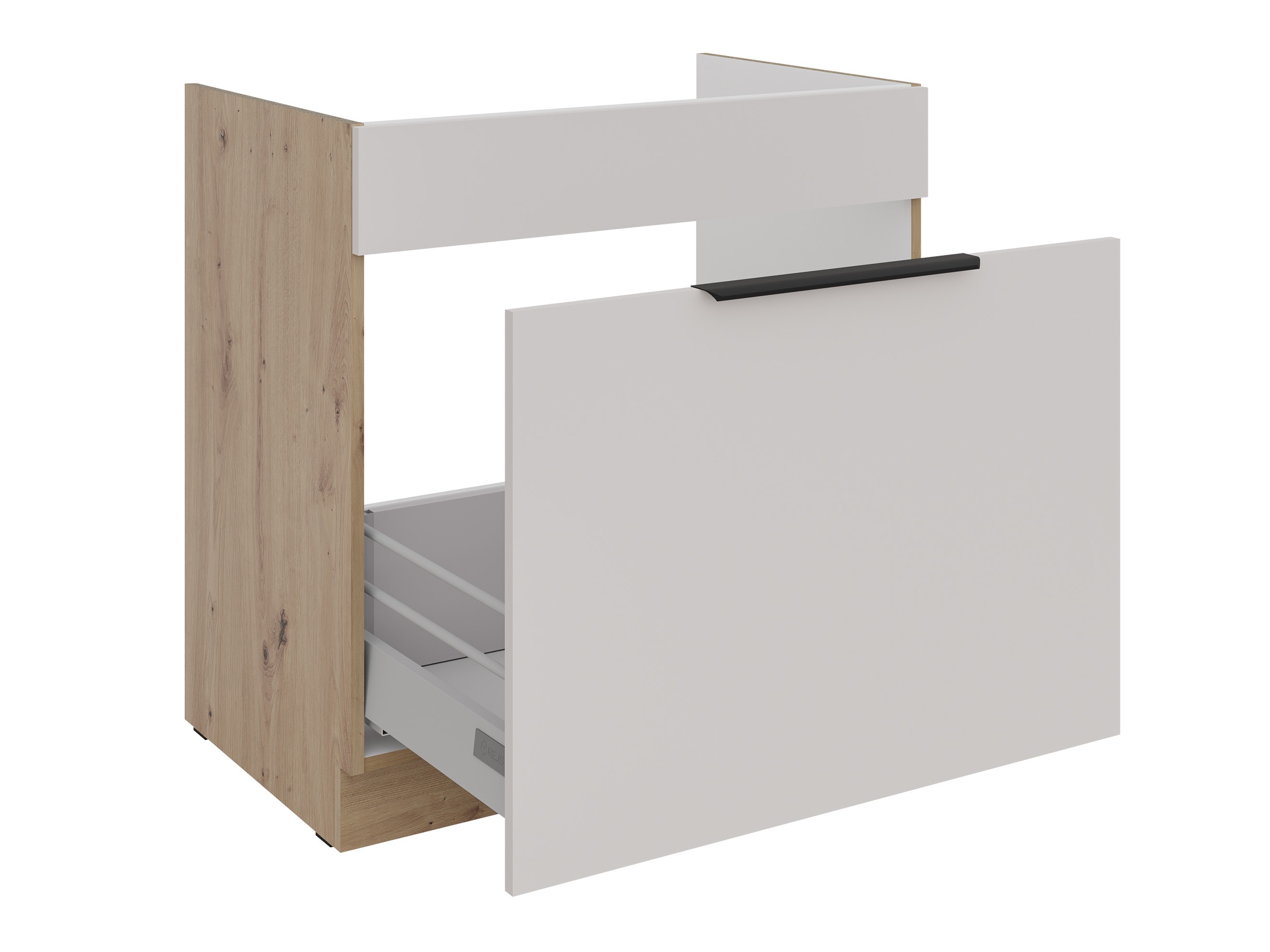 Modularer Waschbeckenunterschrank mit Schublade Sole 152