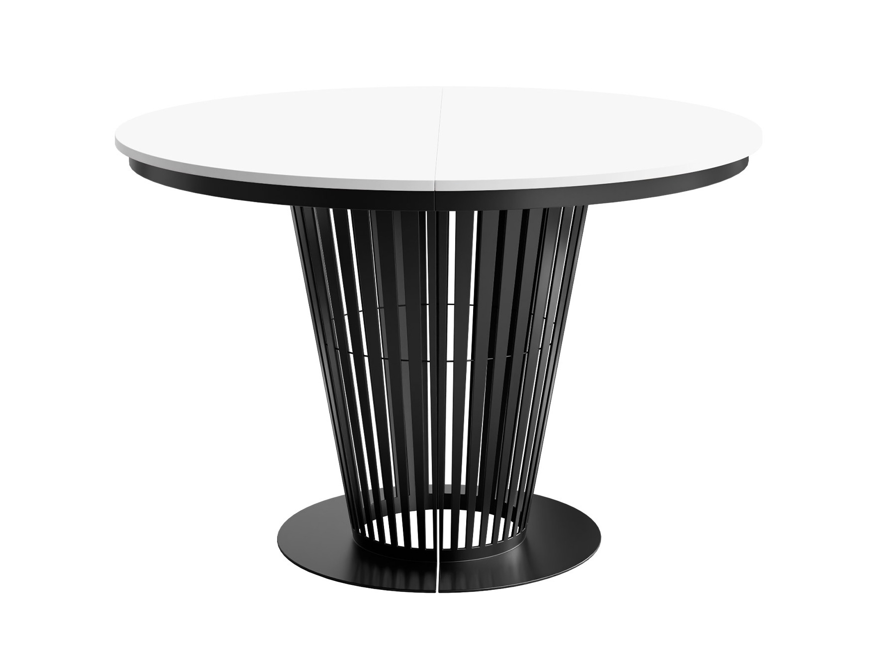 Tisch Oswego 179 (Schwarz + Weiß)
