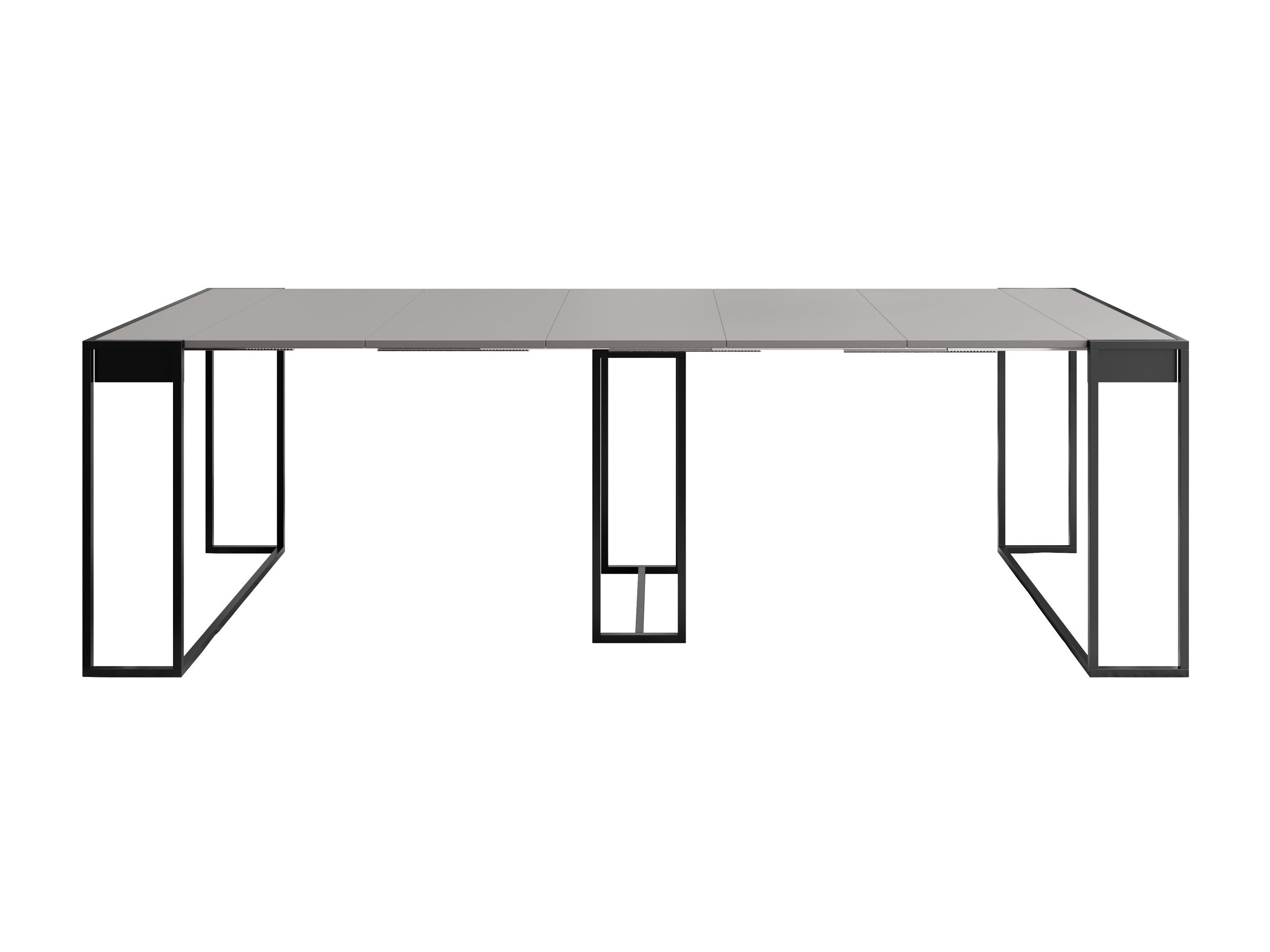 Tisch Buch Oswego 180 (Schwarz + Graphit)