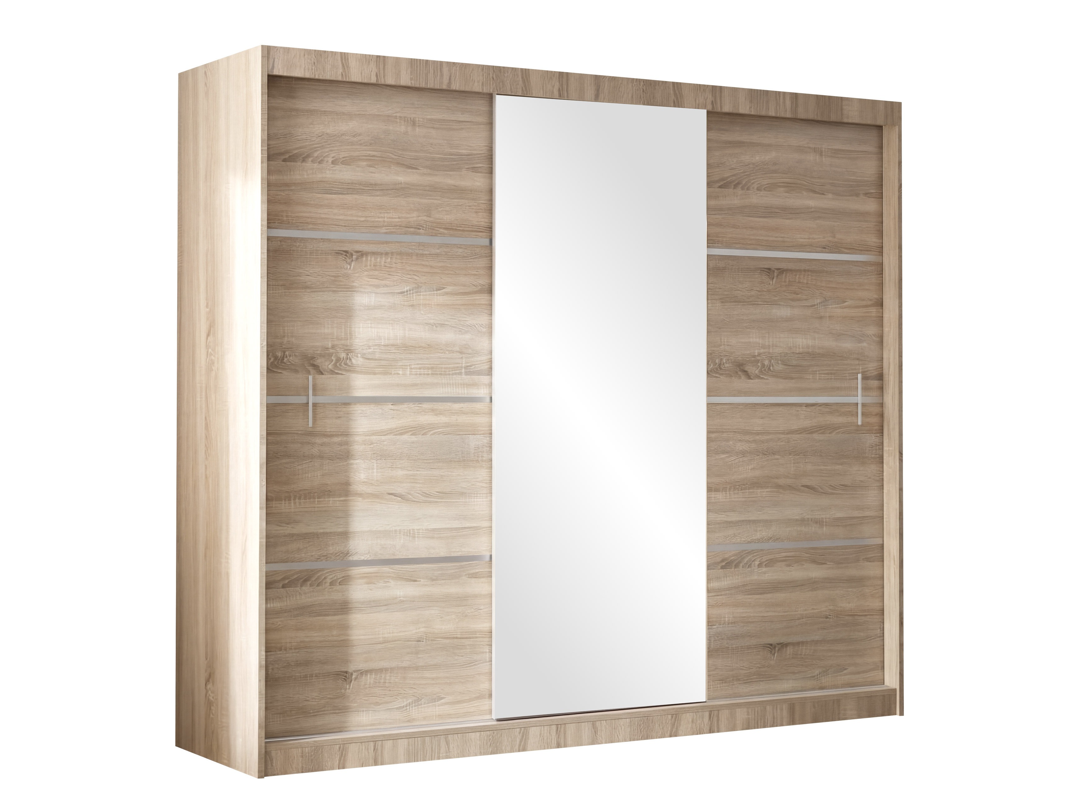 Kleiderschrank Honolulu 107 (Sonoma Eichenholzoptik)