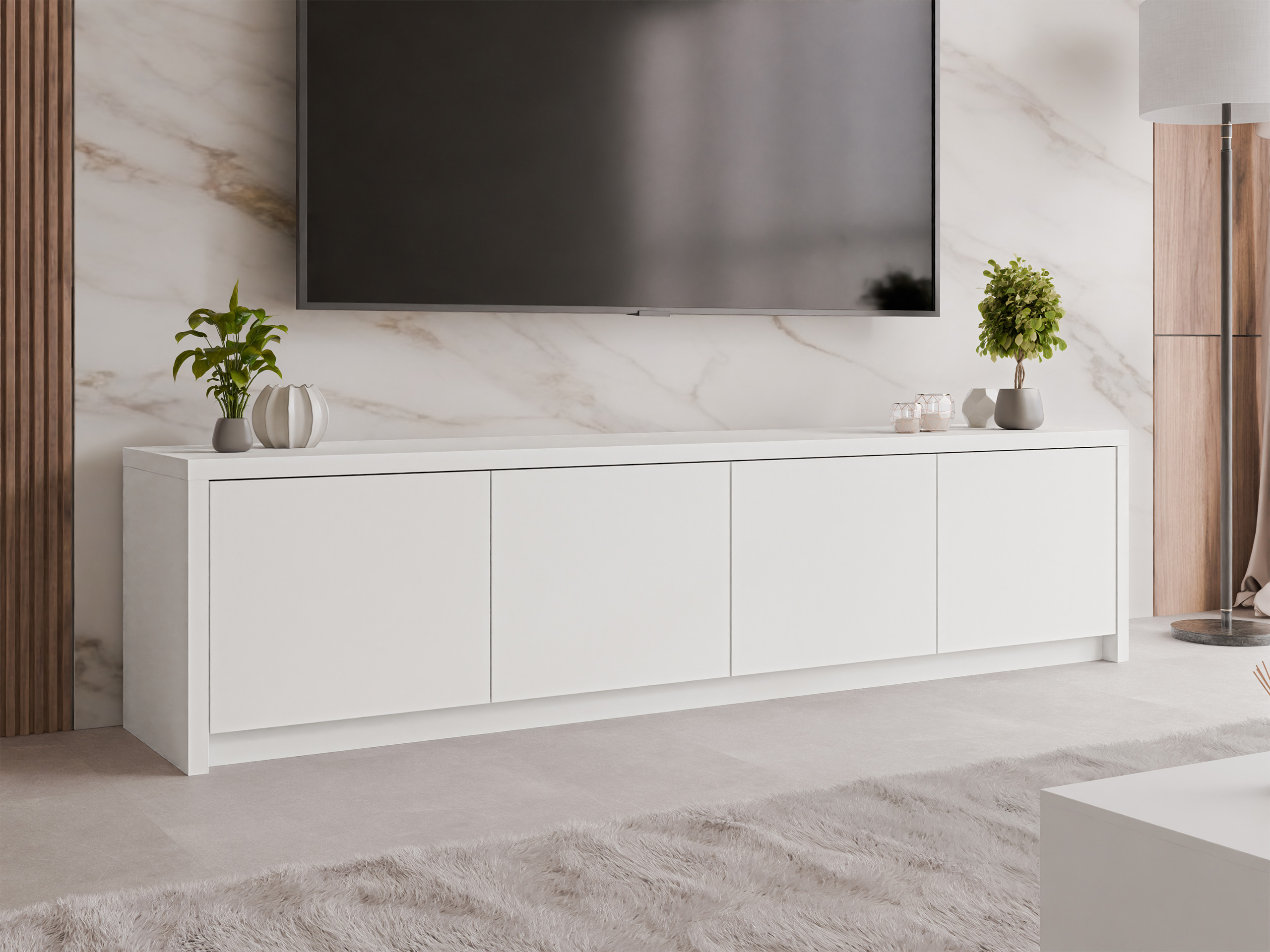 TV-Möbel Lectio (Weiß)