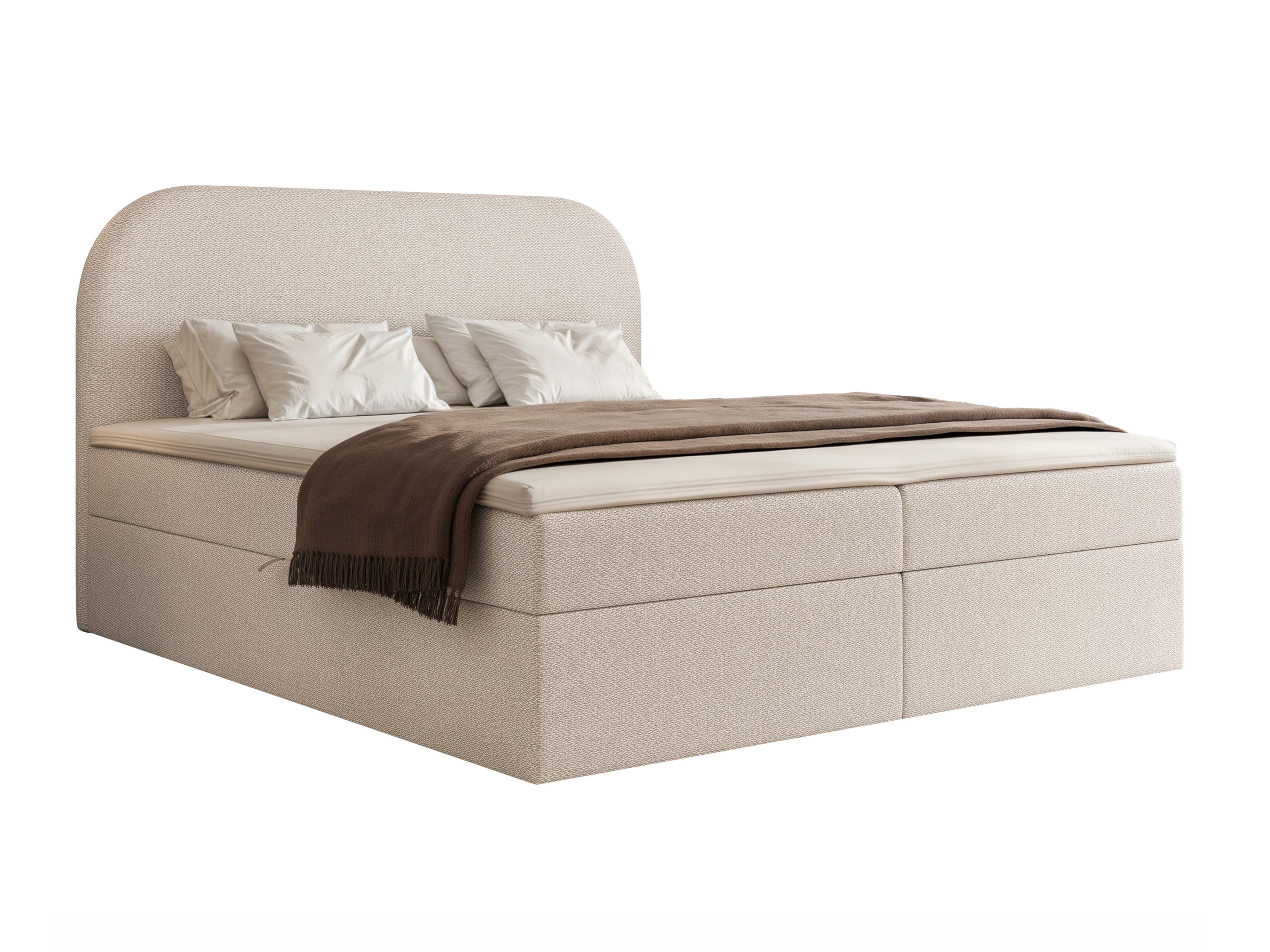 Boxspringbett Martinez 131 (Lumi 04)